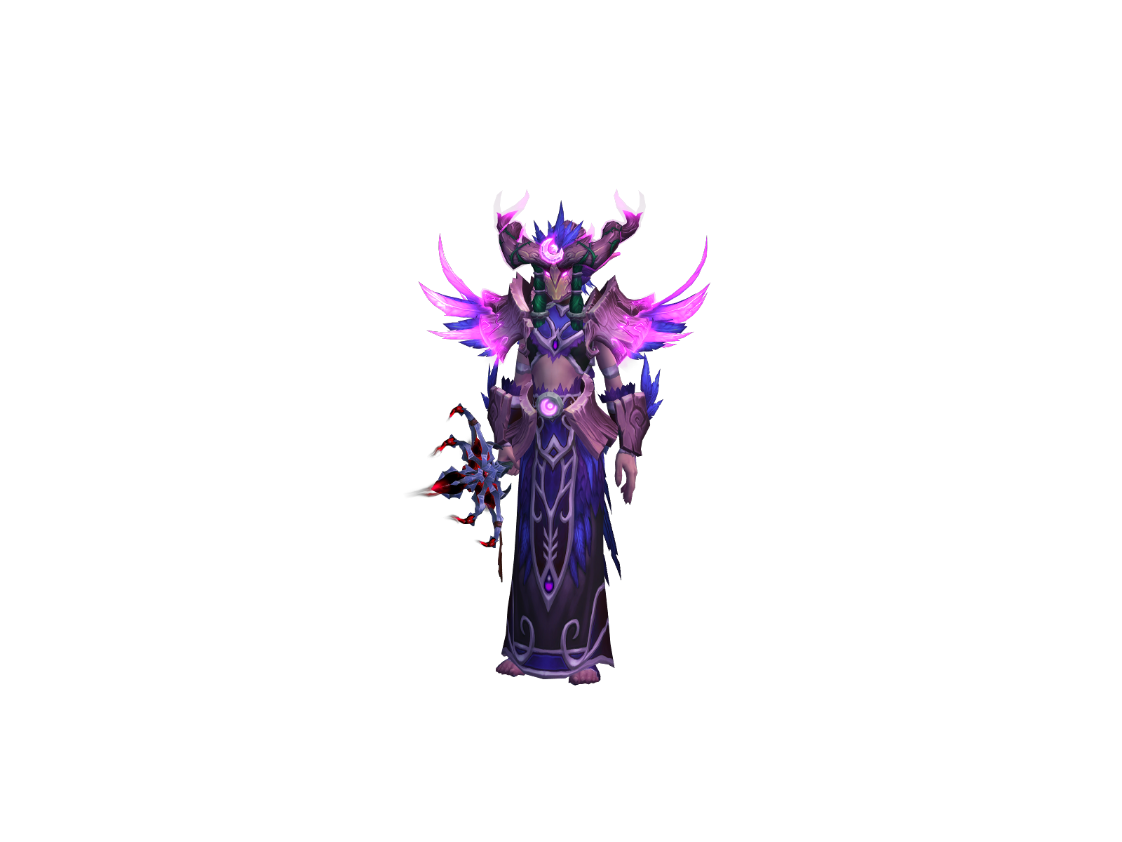 Illitree 3D character render