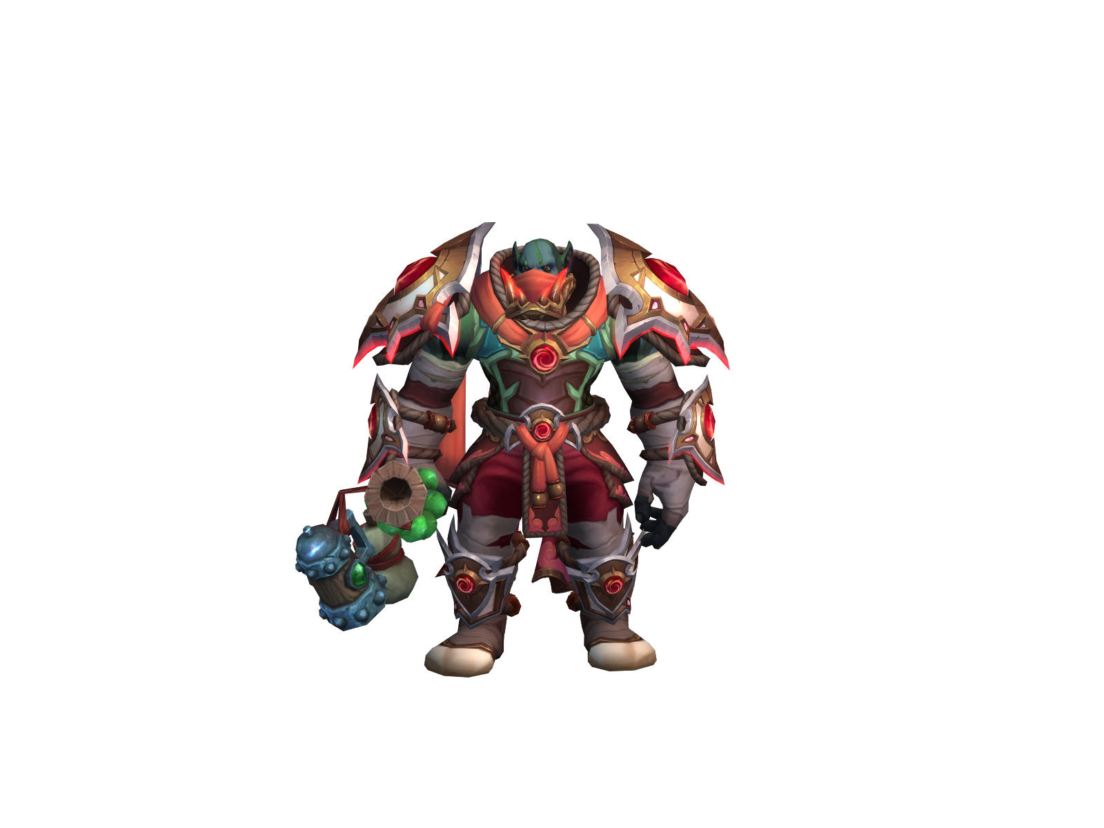 Xð 3D character render
