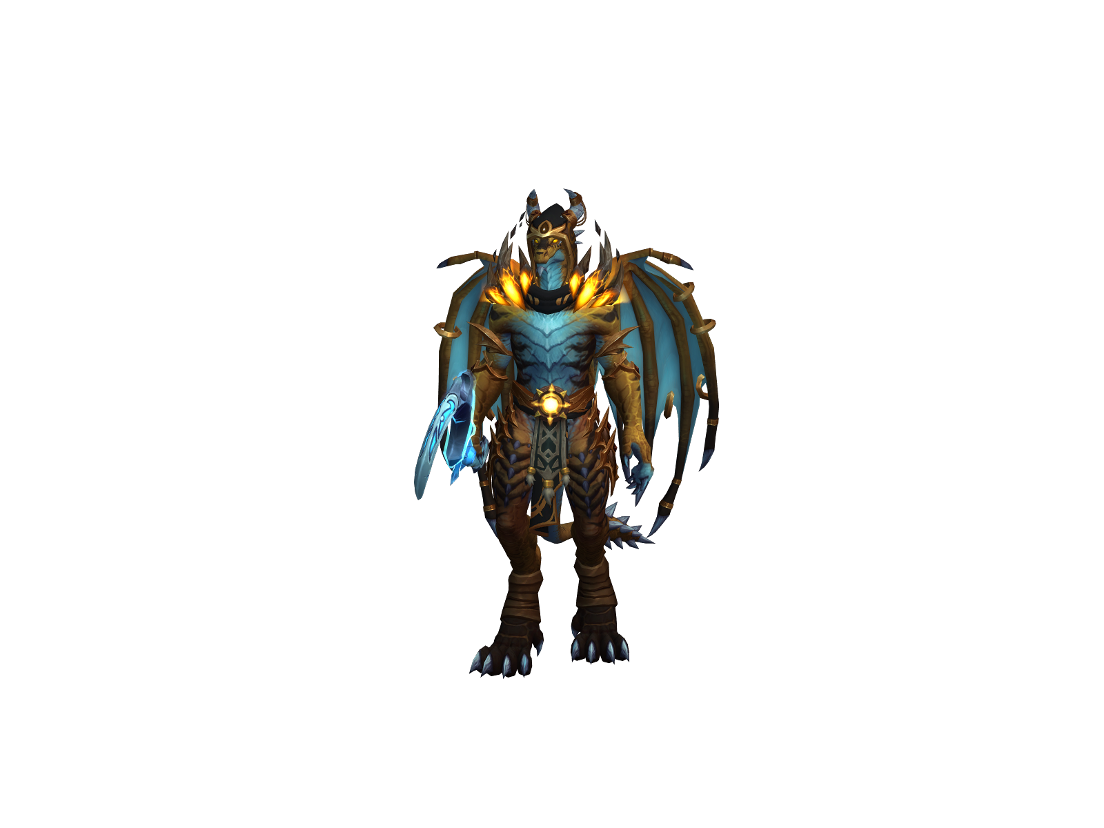 Ouromazdes 3D character render