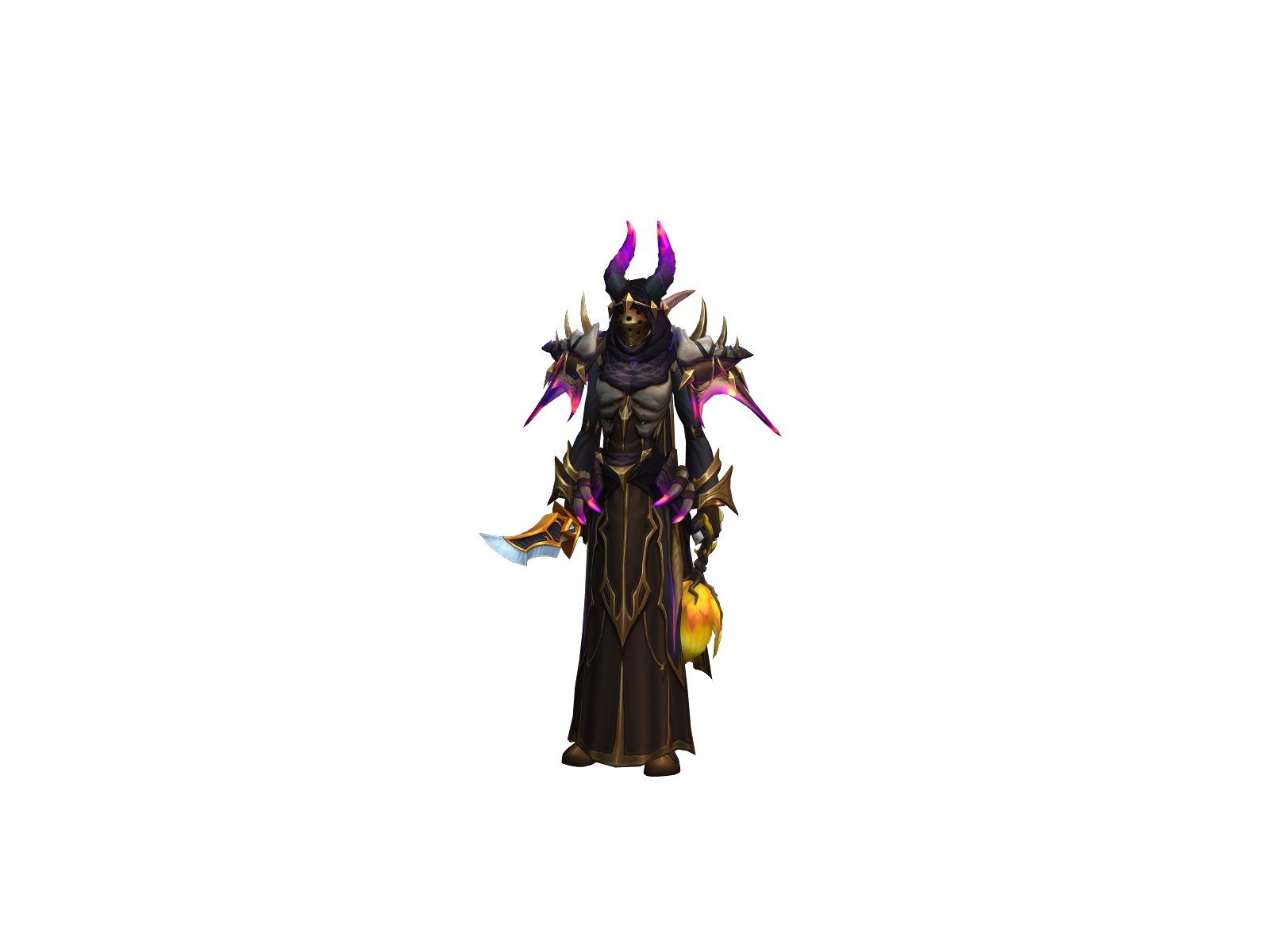Sorceries 3D character render