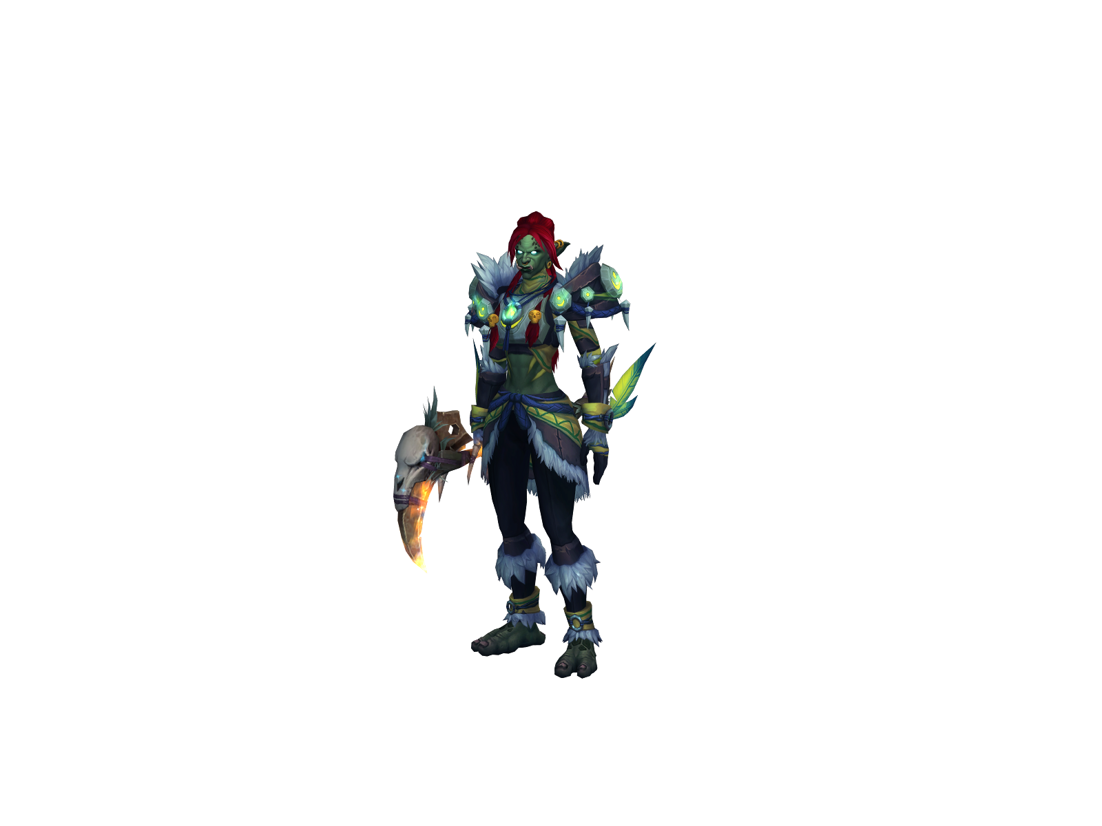 Riprake 3D character render