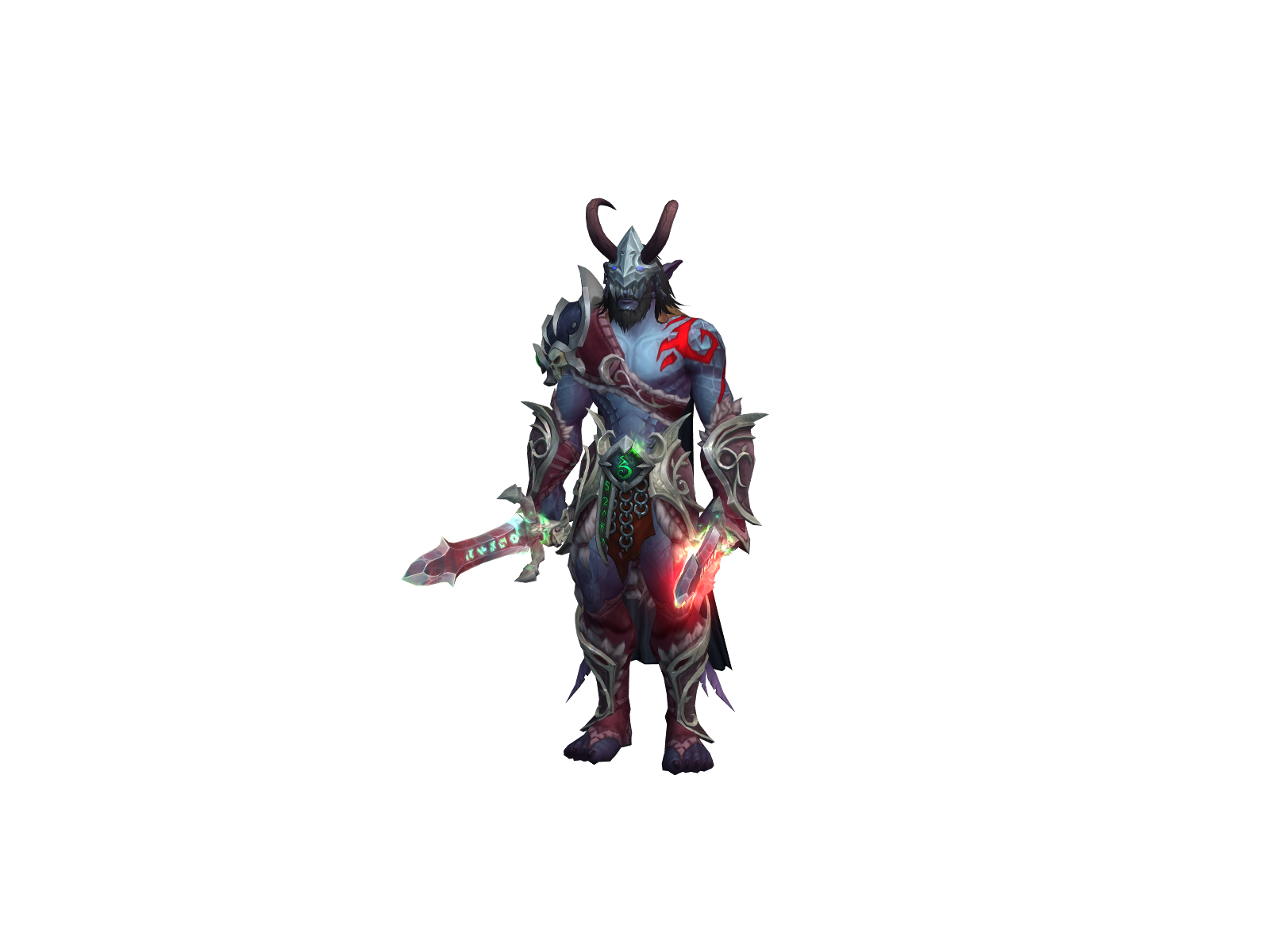 Odiium 3D character render