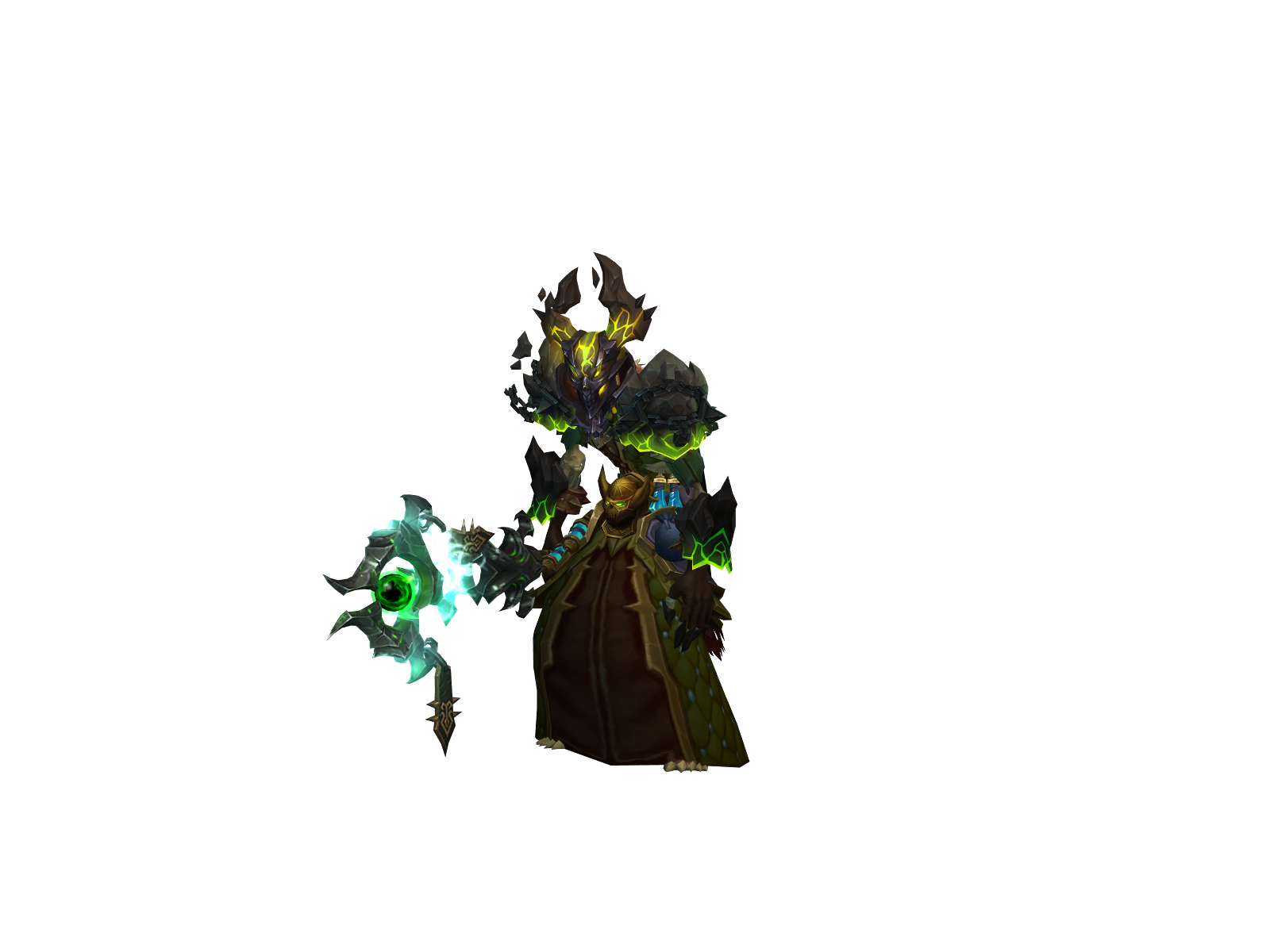 Saucechaos 3D character render