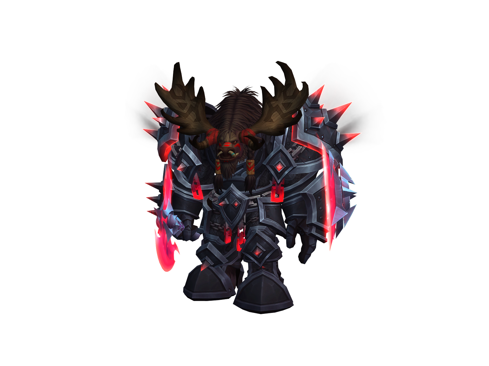 Bulljaw 3D character render