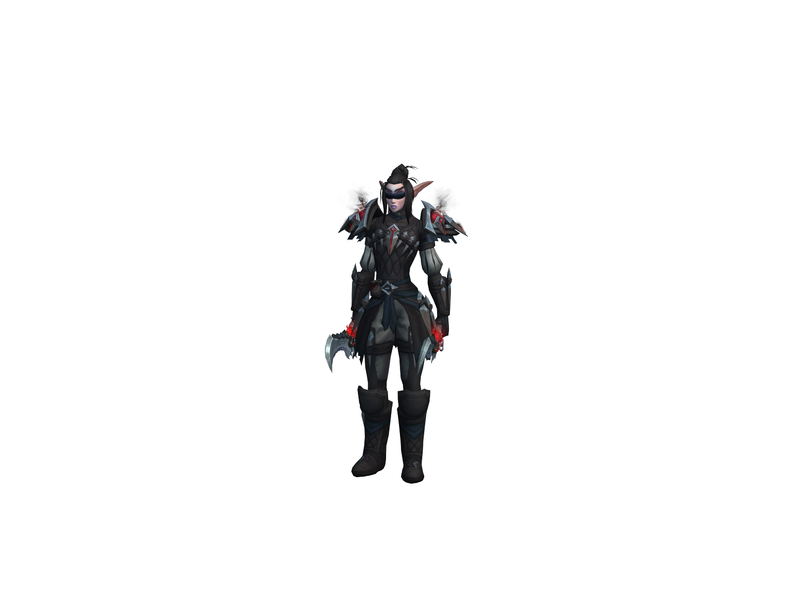 Hmlrogue 3D character render