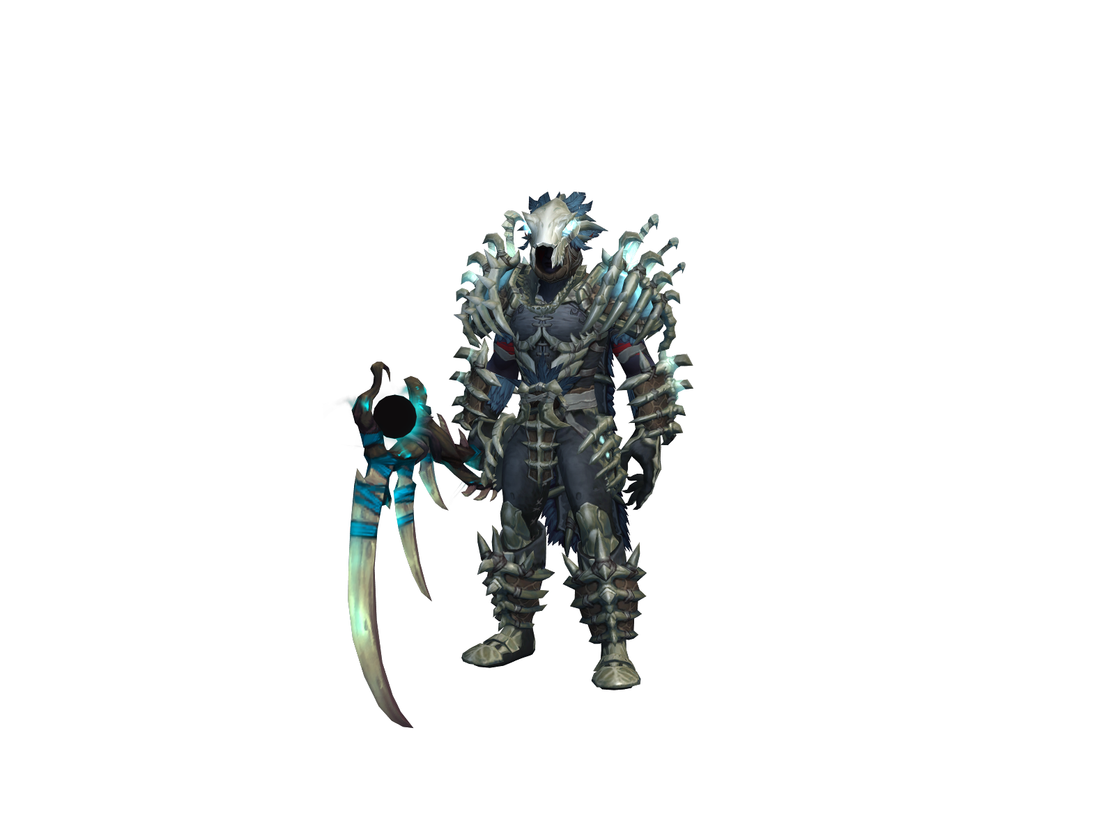 Ábráxas 3D character render