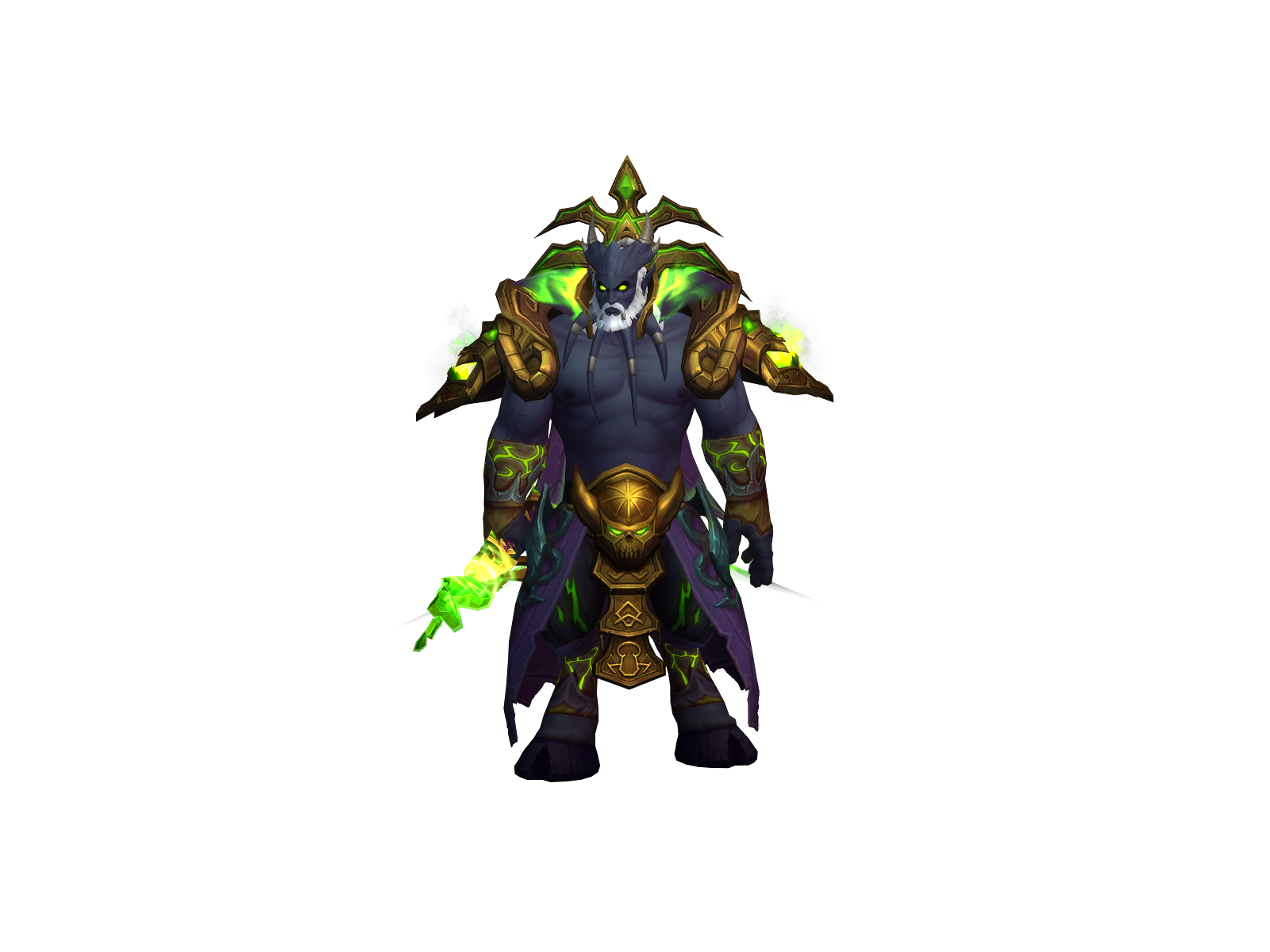 Clemperor 3D character render
