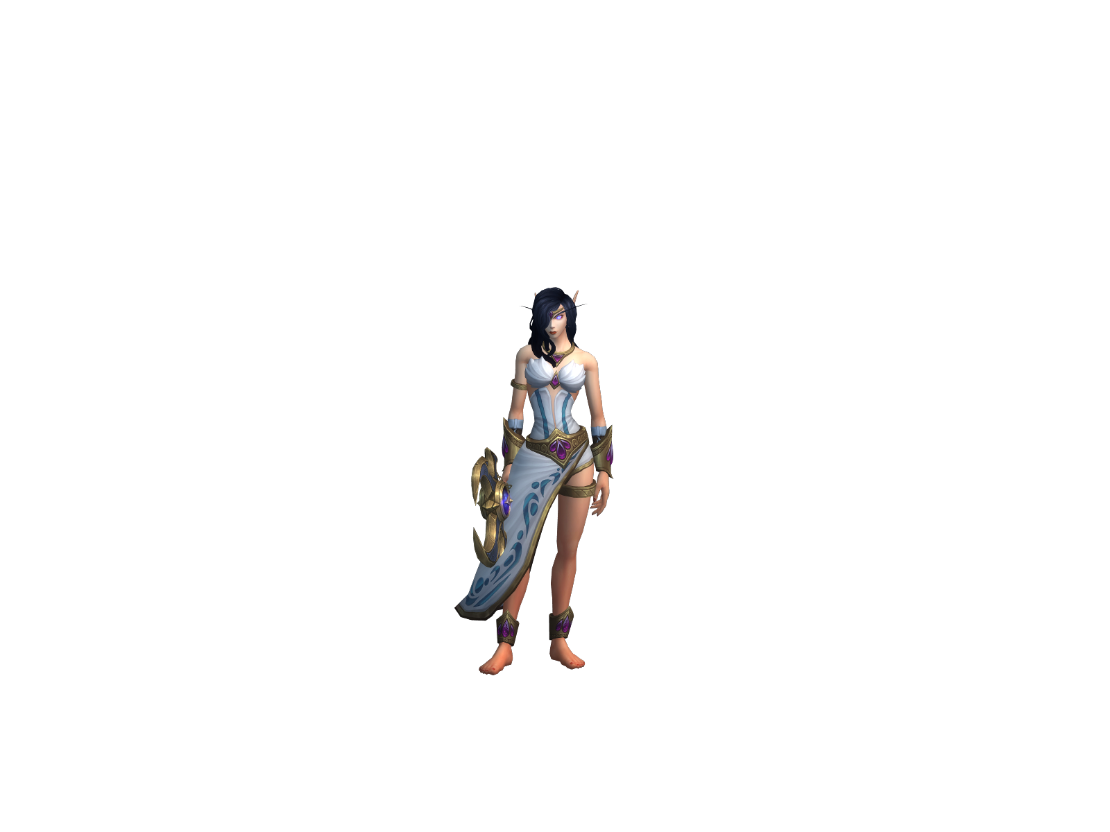 Ausencia 3D character render