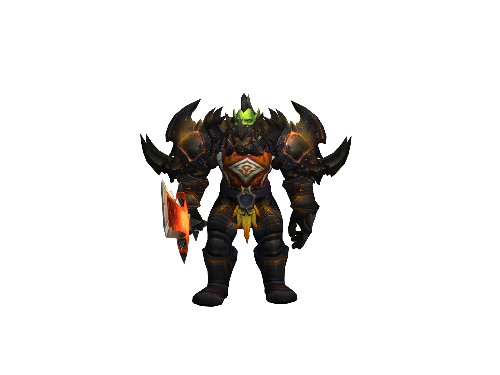 Aegdon 3D character render