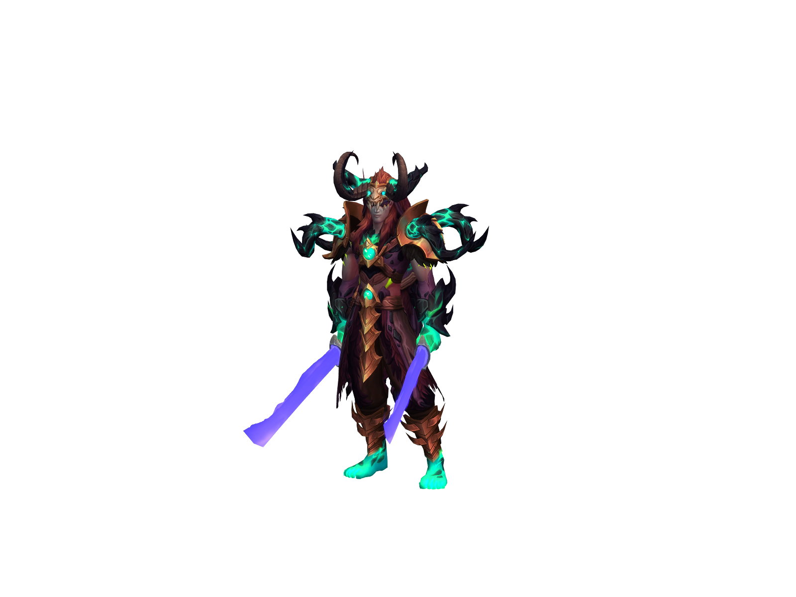 Demonkyle 3D character render