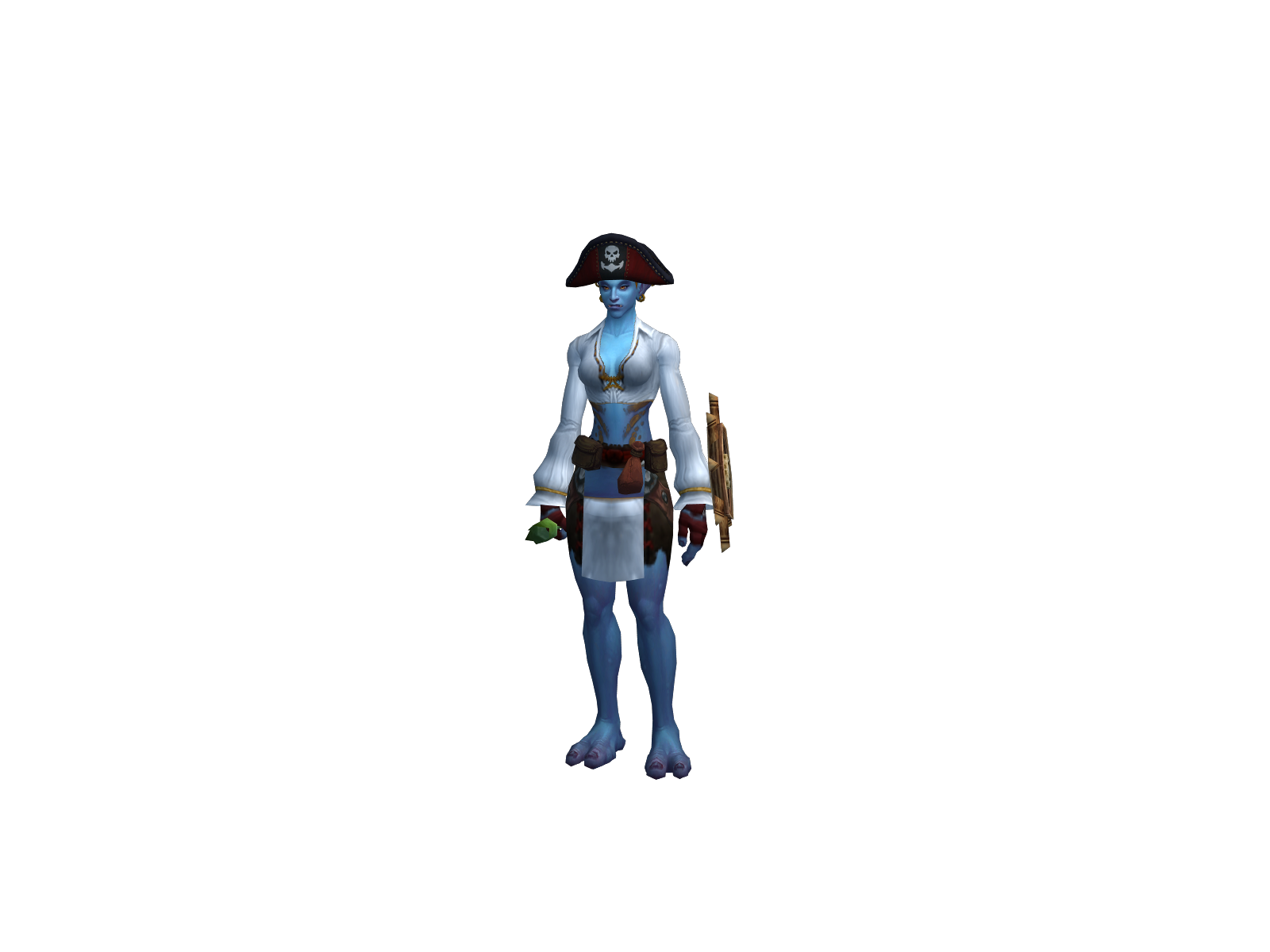 Chancake 3D character render