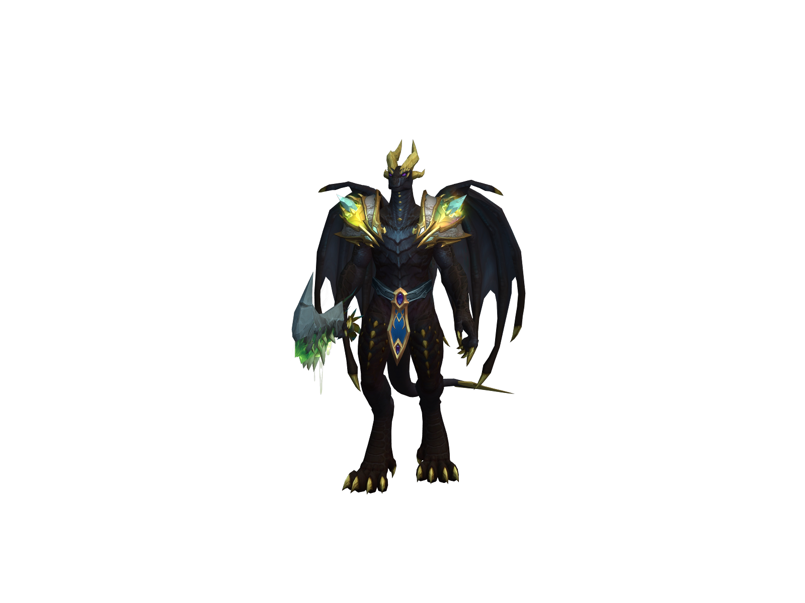 Scrumdragon 3D character render