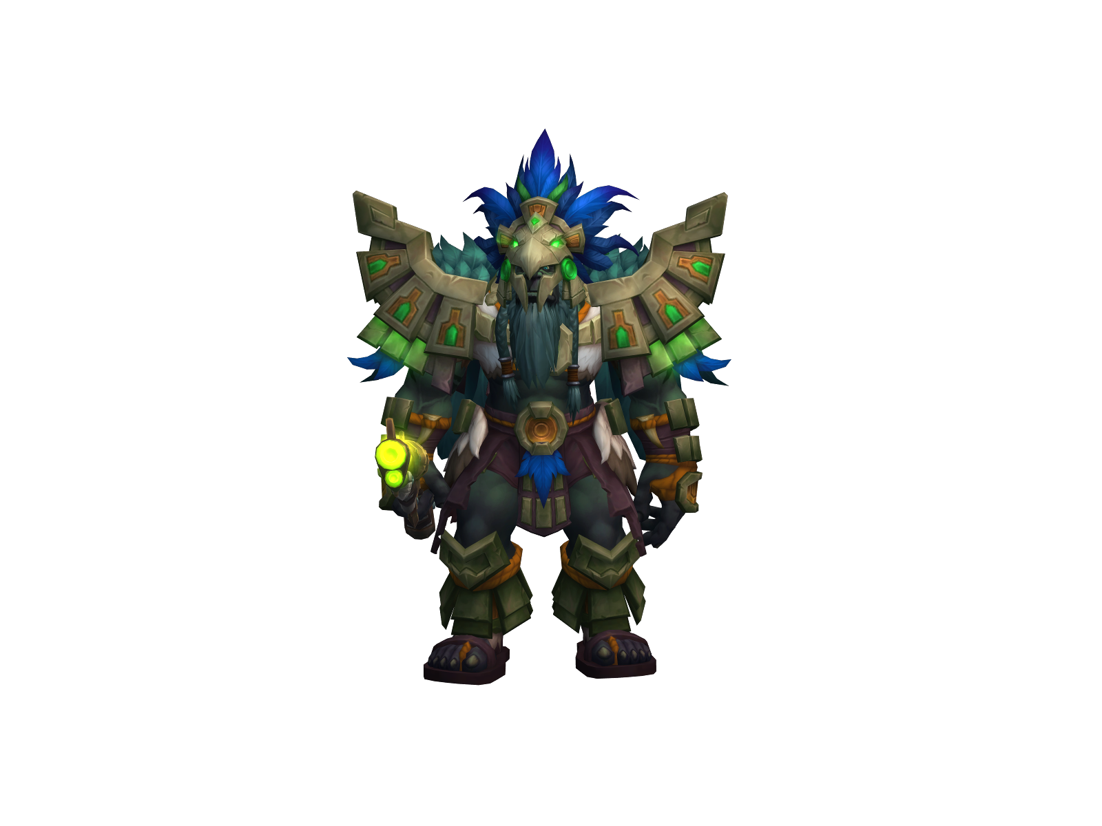 Tazscope 3D character render