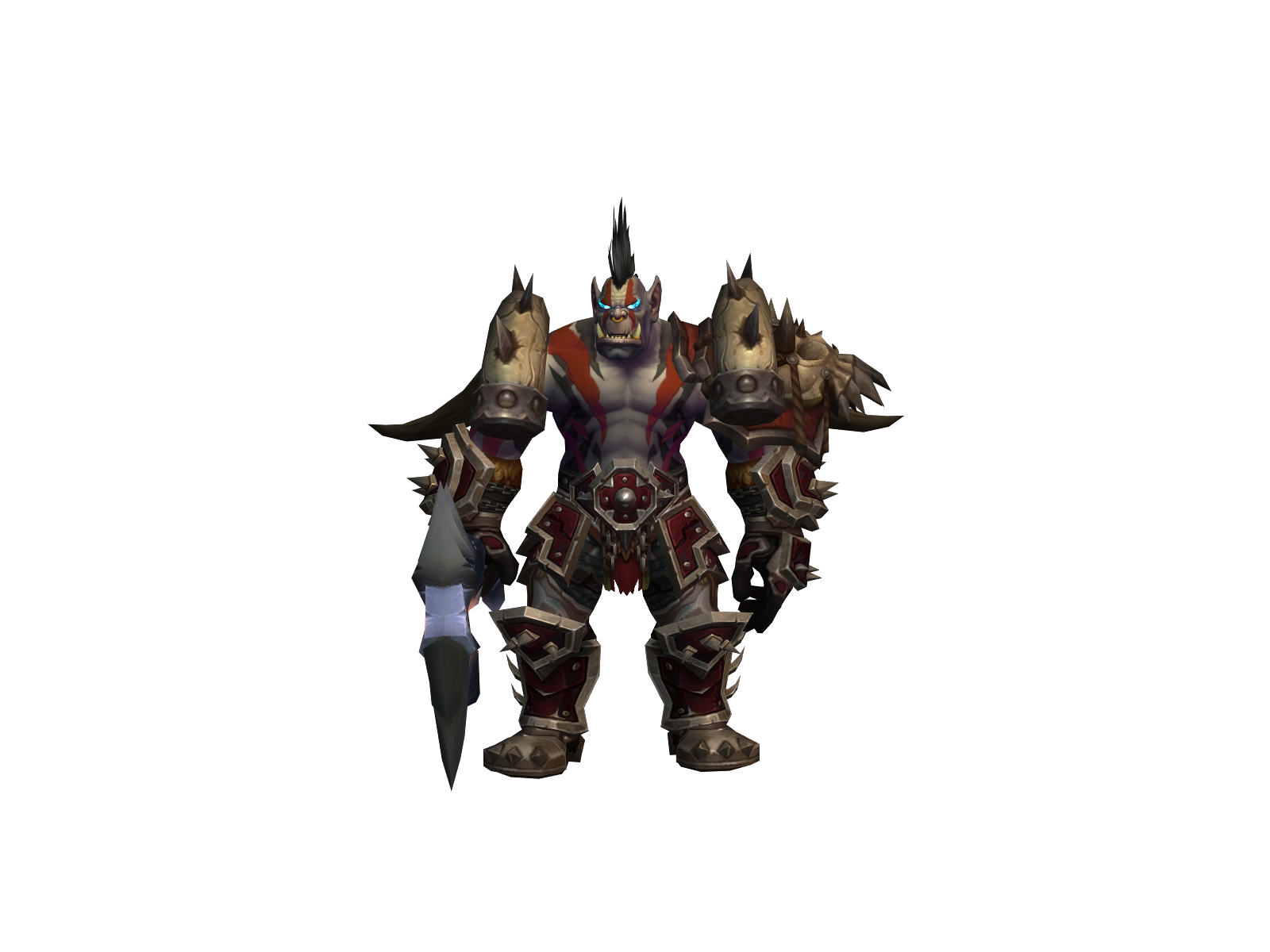 Ybmad 3D character render