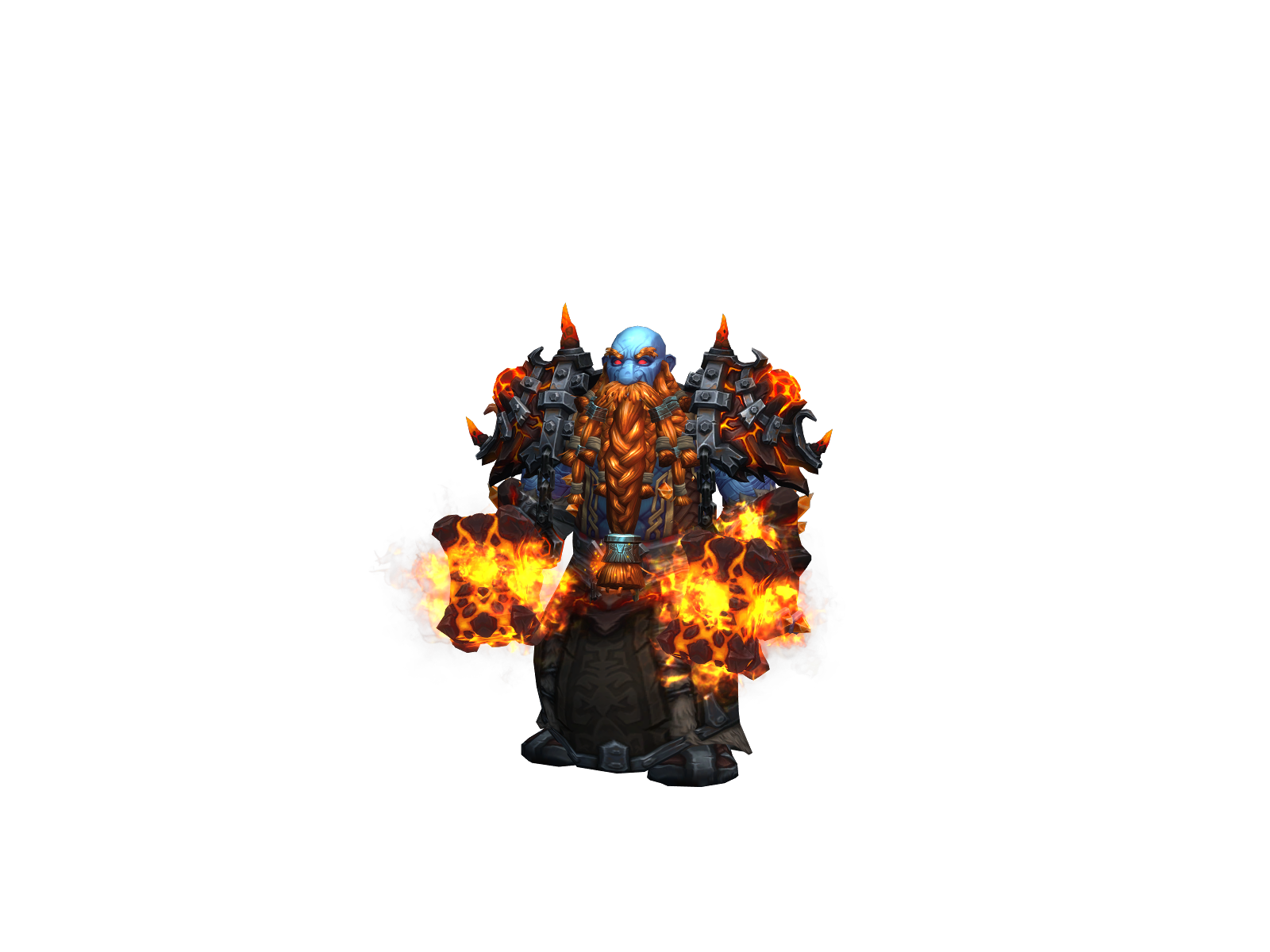 Crumbledrock 3D character render
