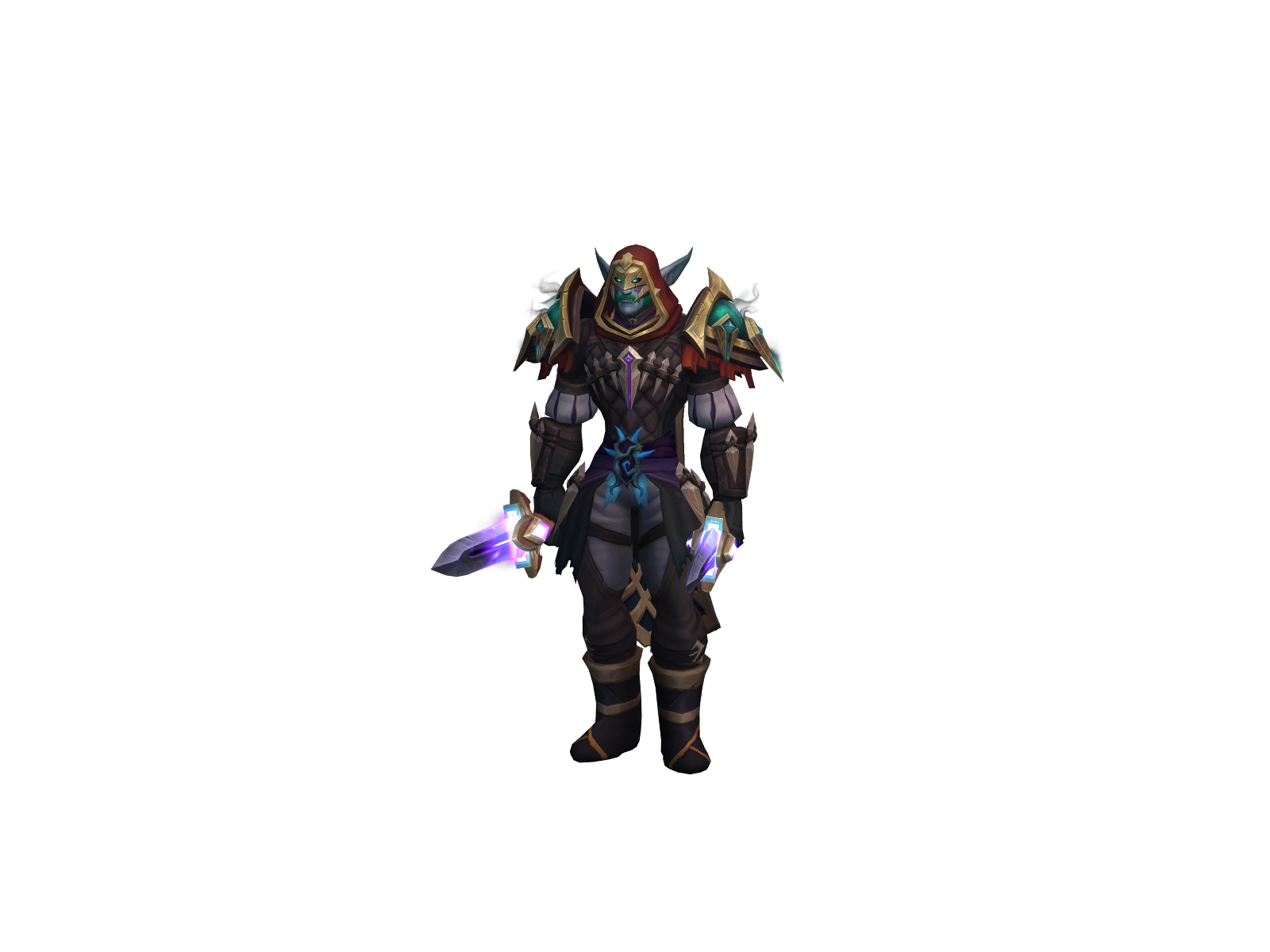 Wallims 3D character render