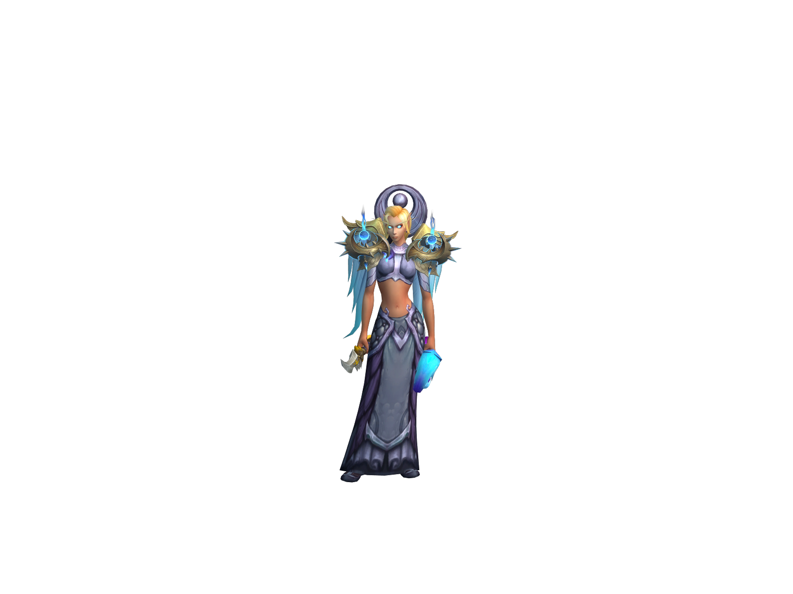 Orihimesama 3D character render