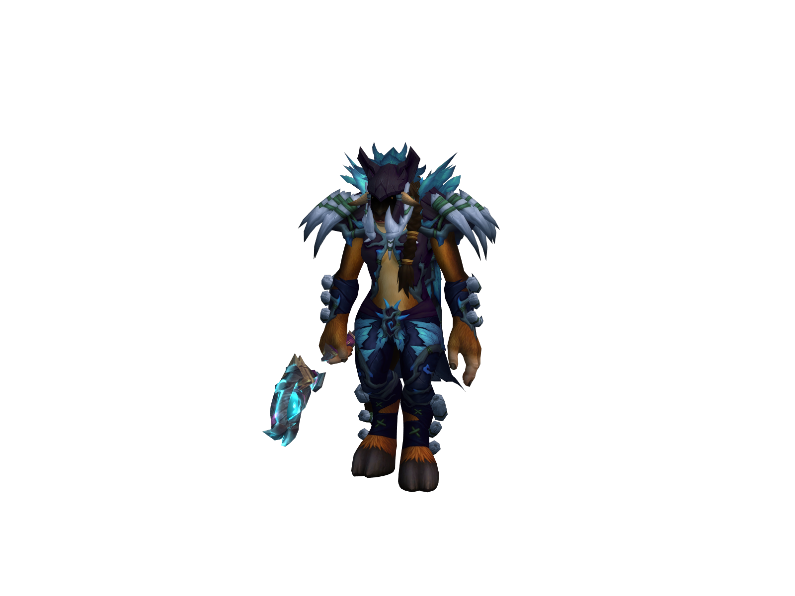 Udderlychaos 3D character render
