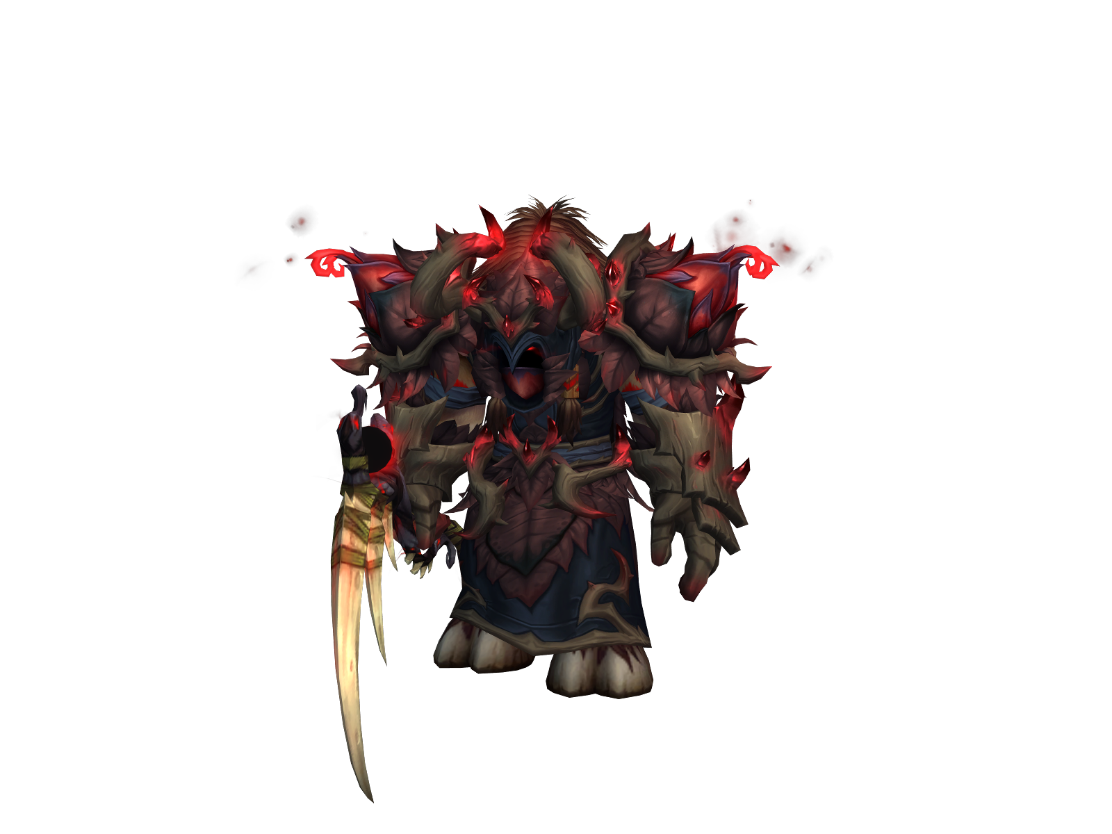 Oldbul 3D character render