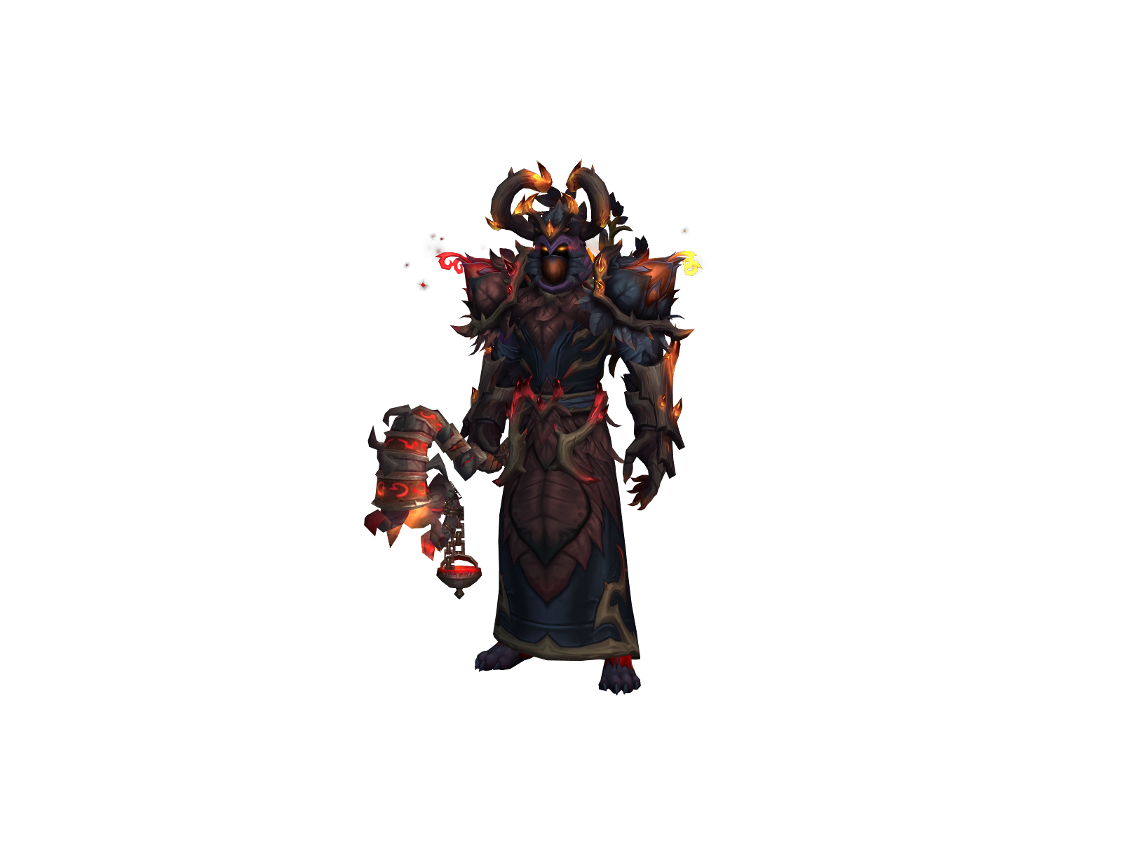 Thornshaper 3D character render