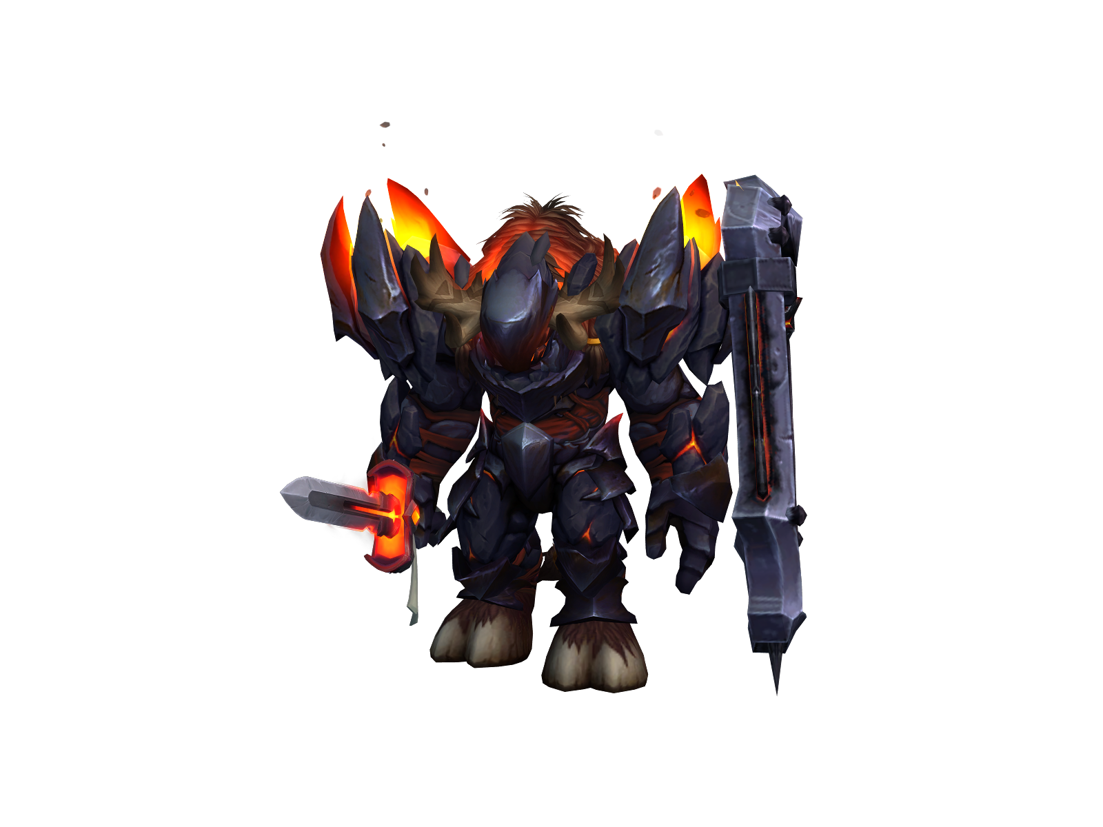 Brolyr 3D character render