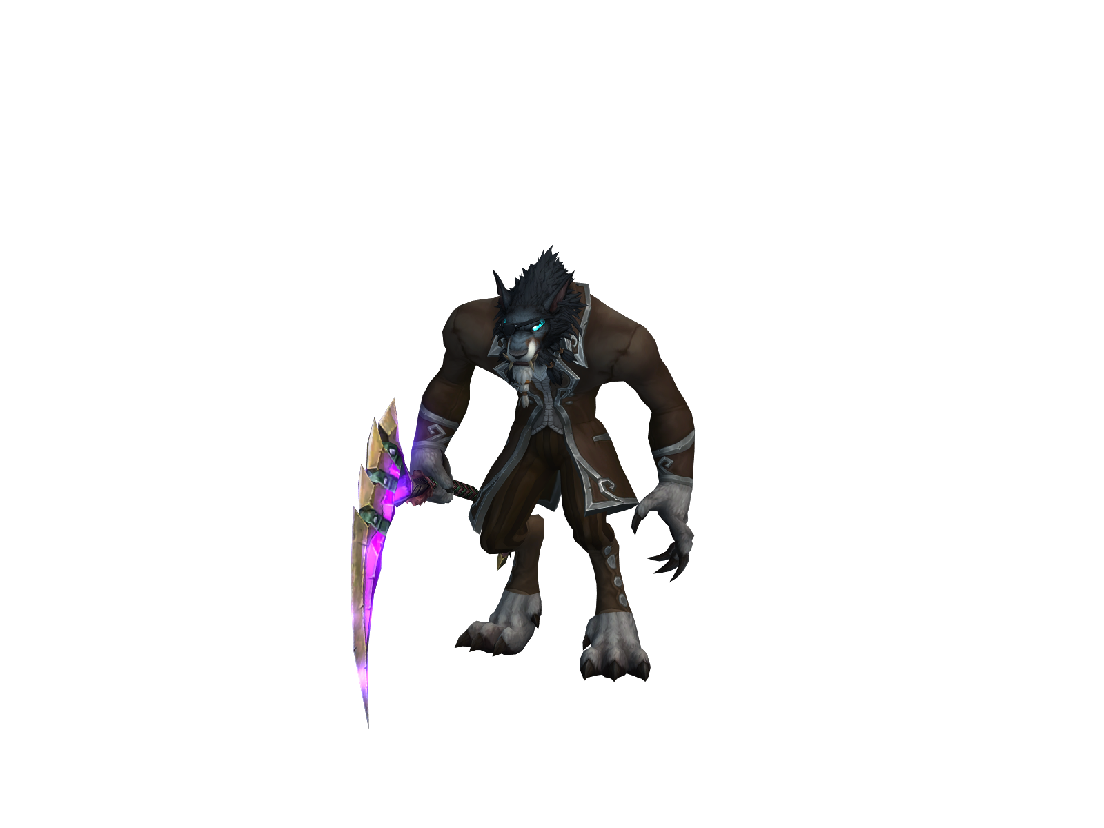 Gravès 3D character render