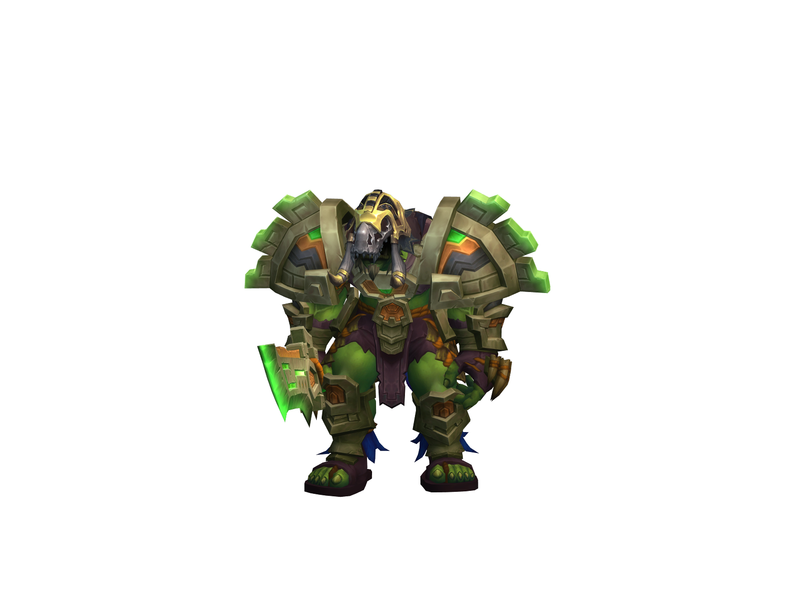 Warrgoose 3D character render