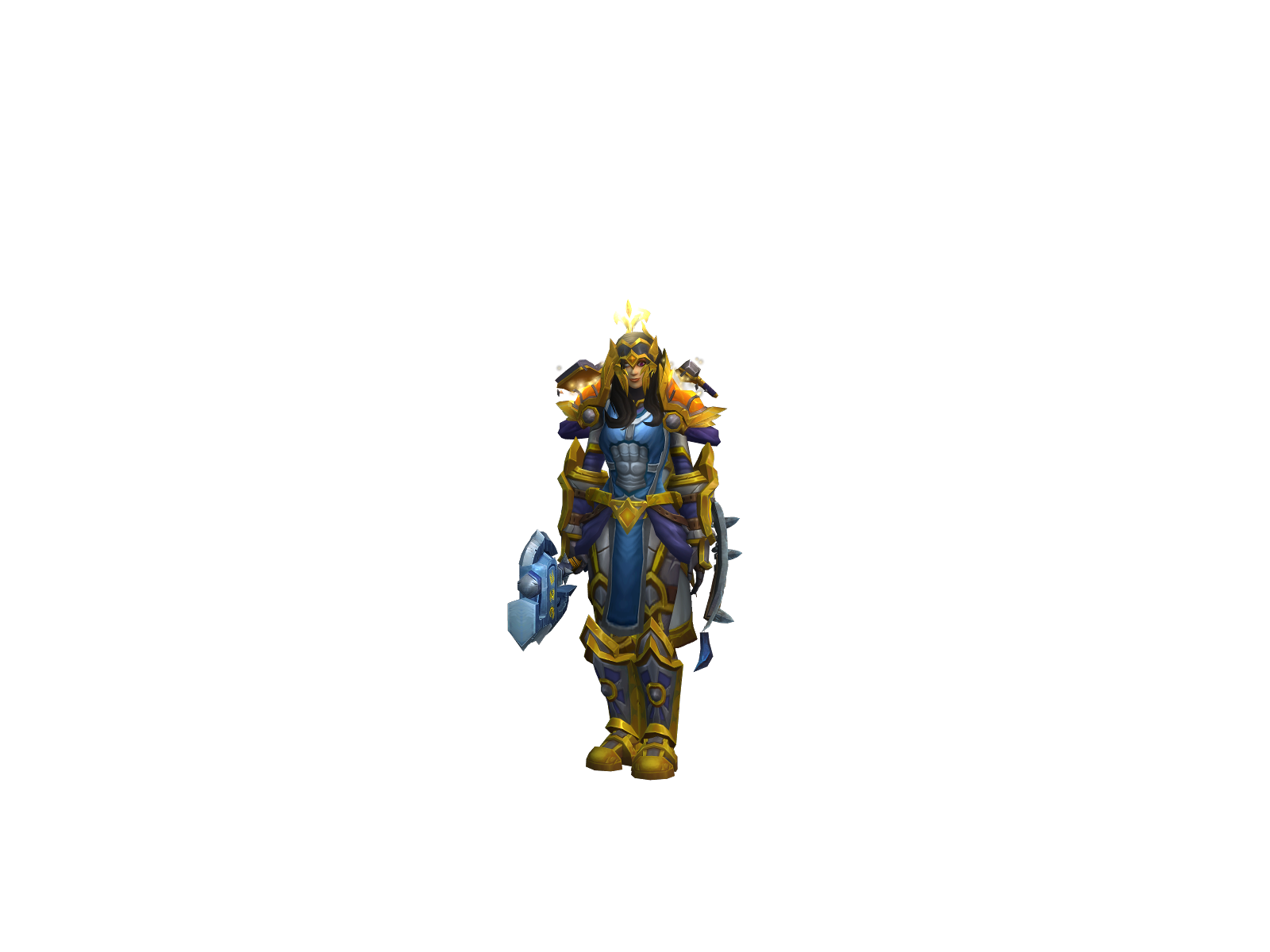 Nothealed 3D character render