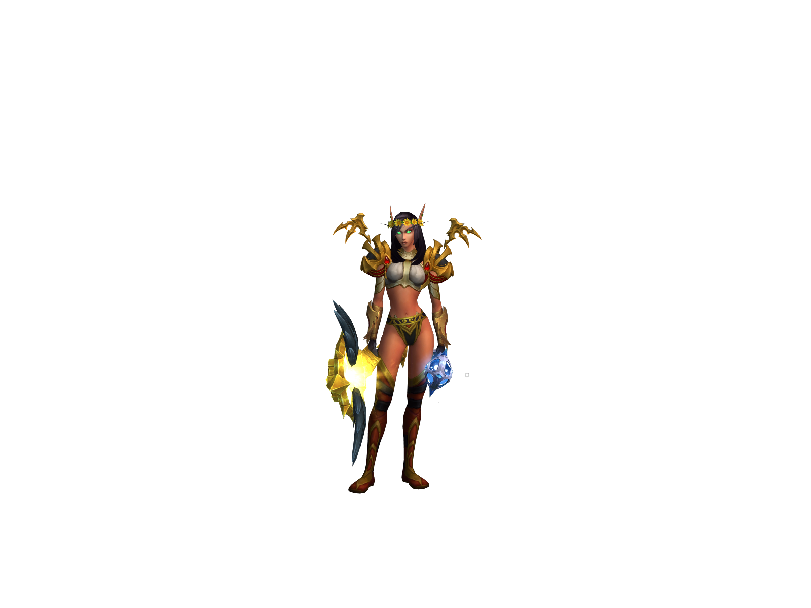 Èlisé 3D character render