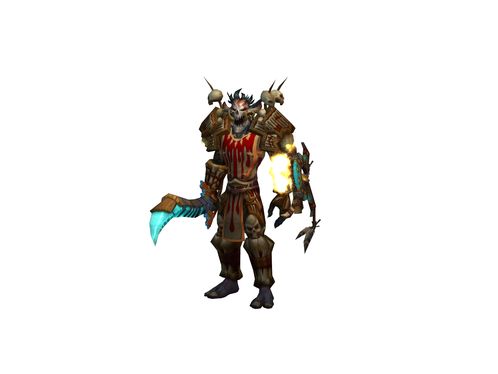 Anariso 3D character render