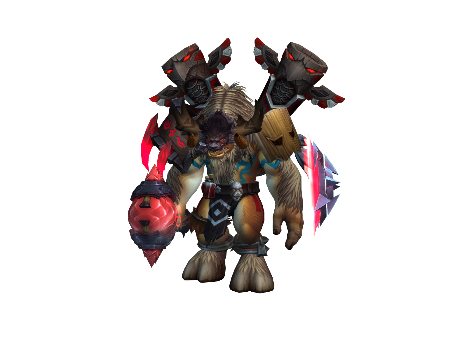 Rayleke 3D character render
