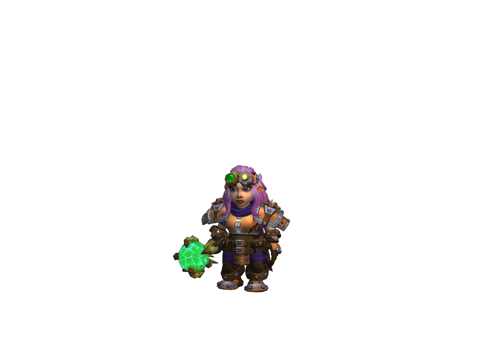 Tinny WoW character banner