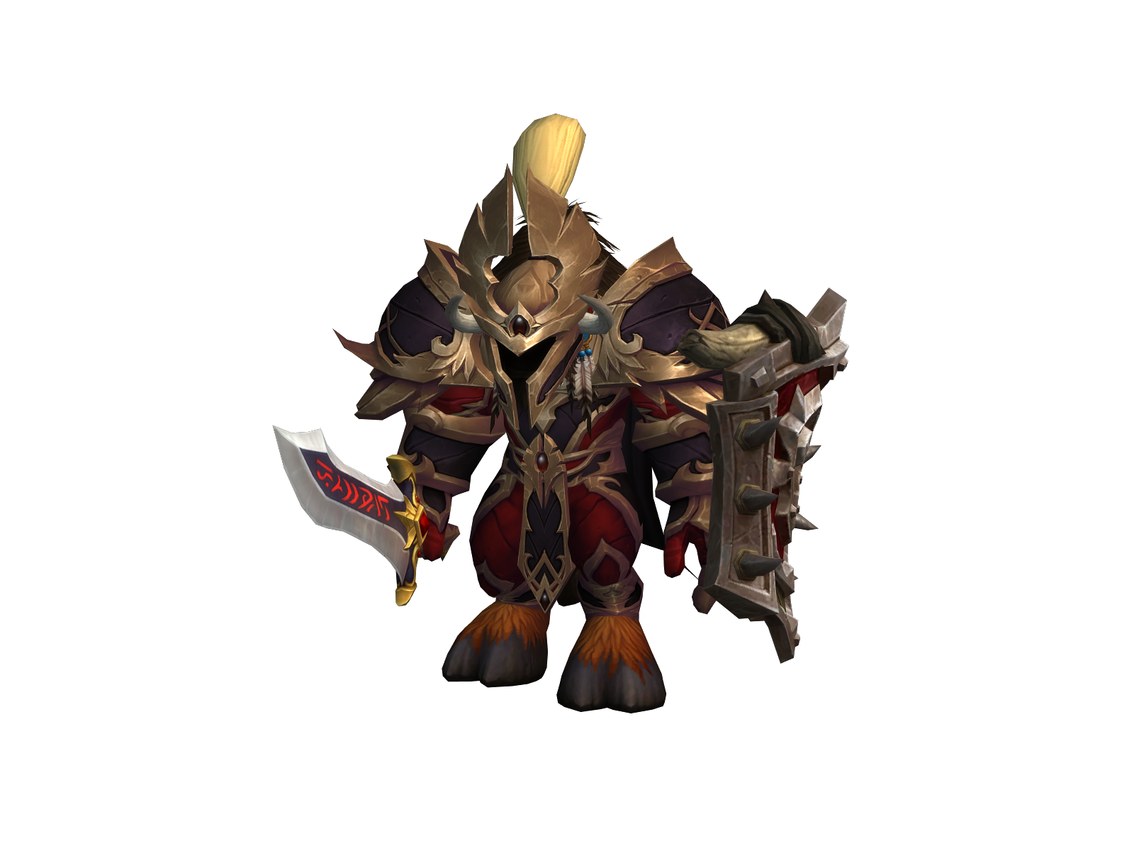 Paladinrdum 3D character render