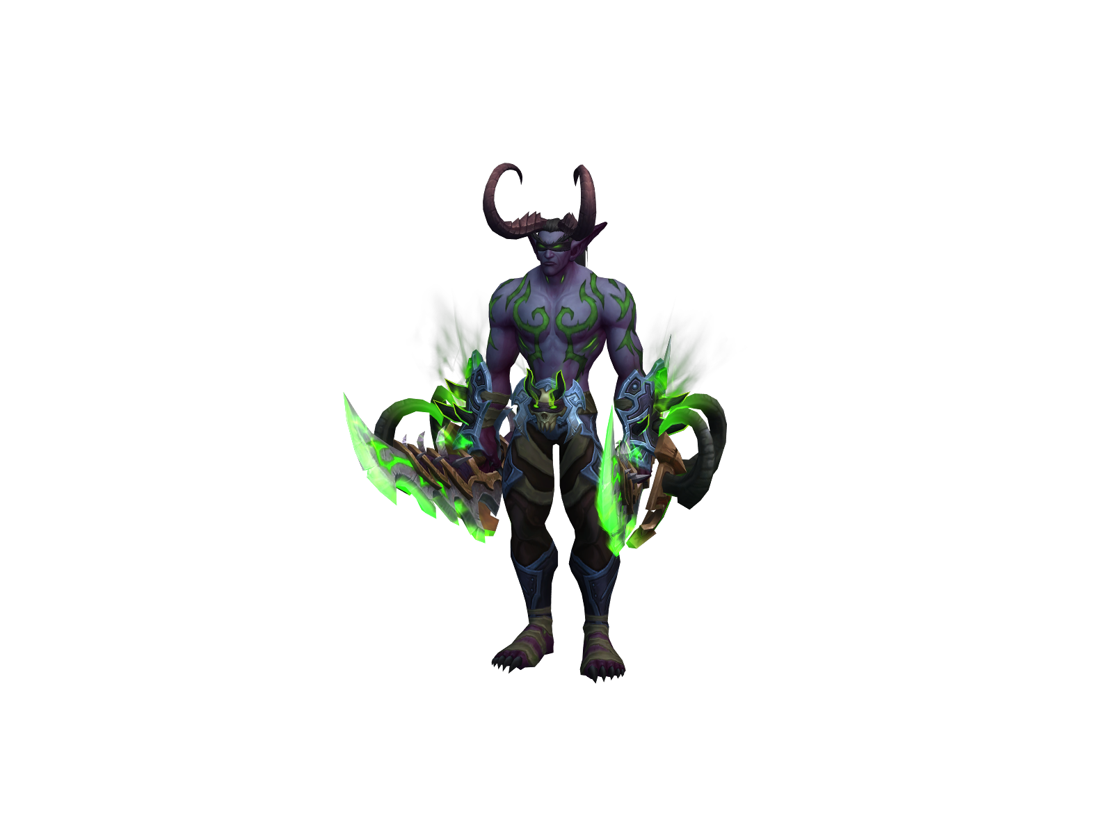 Rusows 3D character render