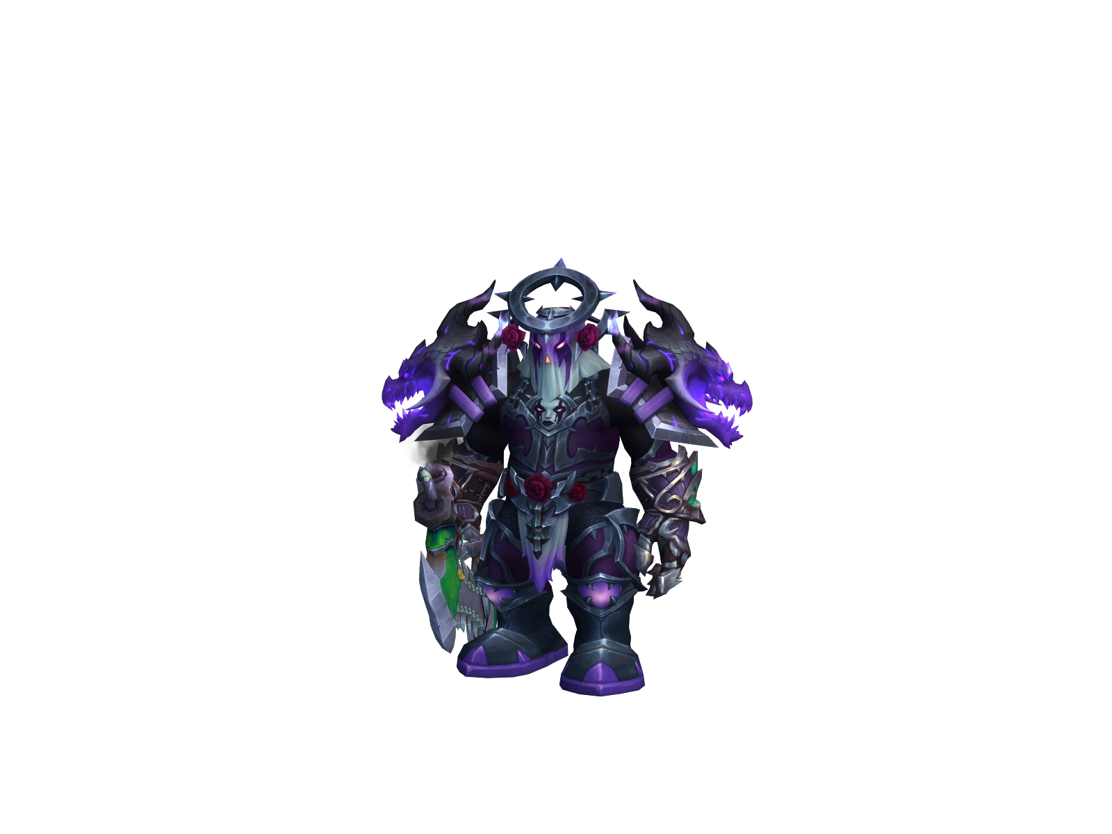 Zerref 3D character render