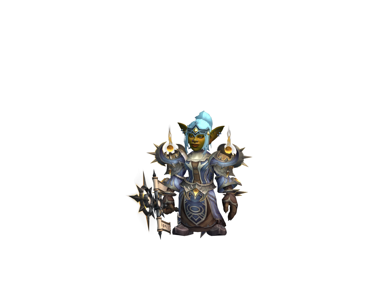 Ameneht 3D character render