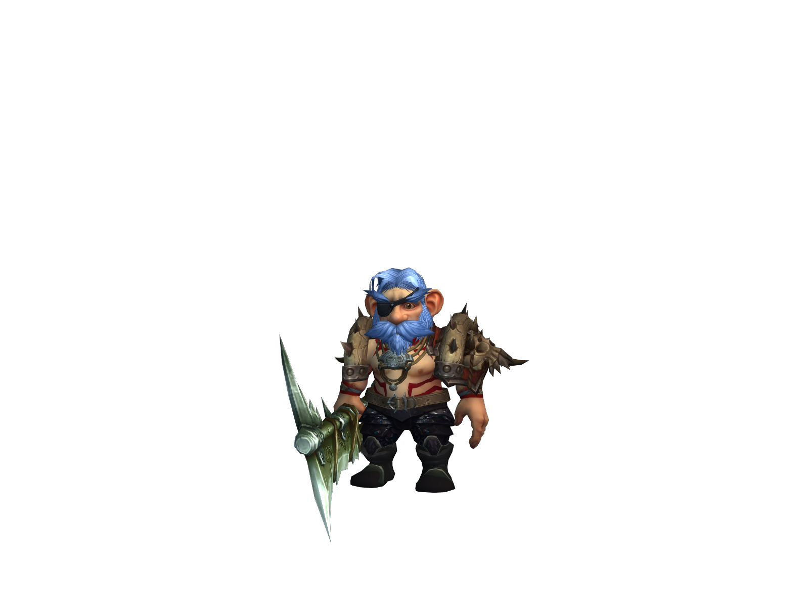 Zaaxx 3D character render