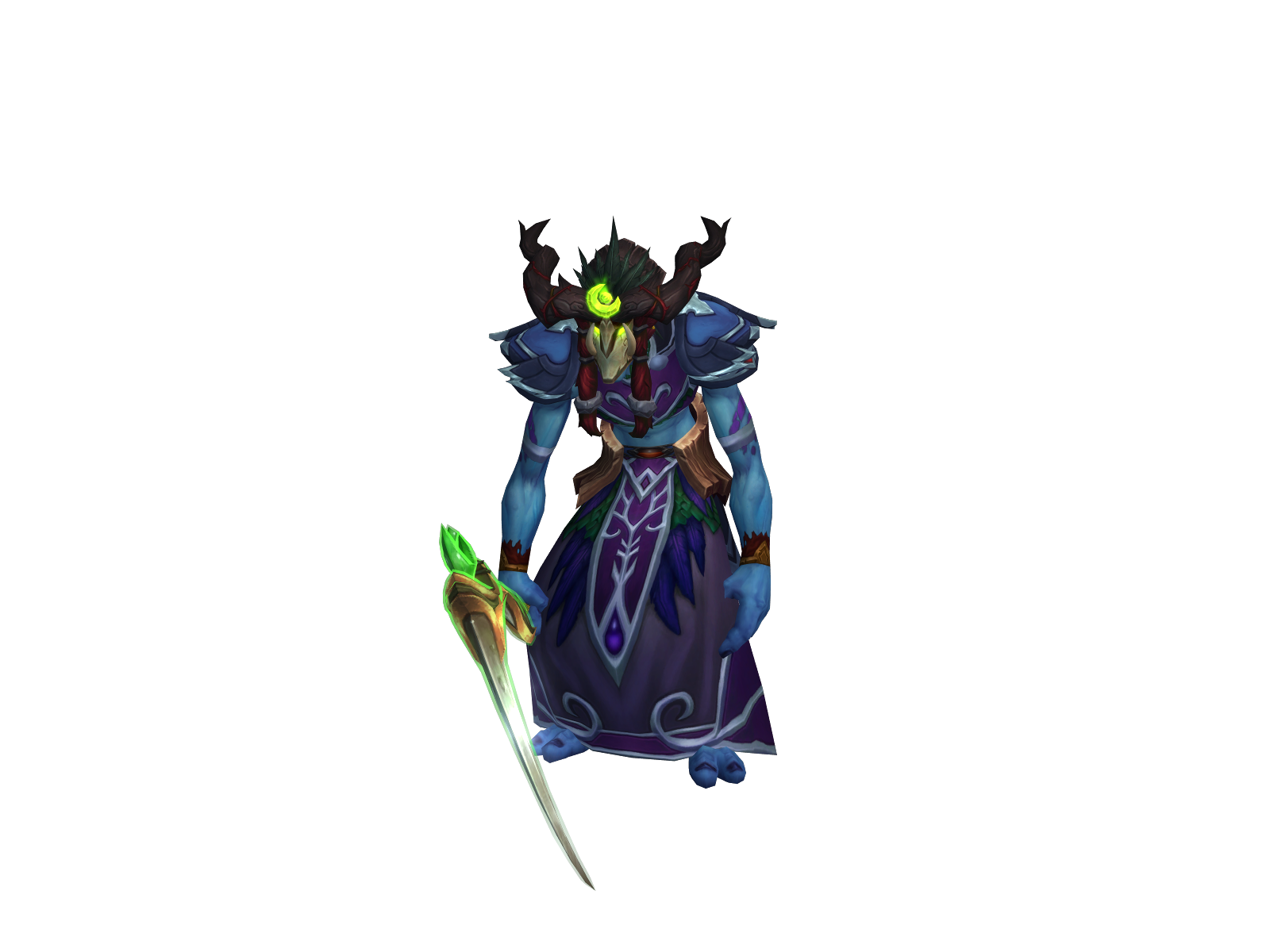 Flaxhawk 3D character render