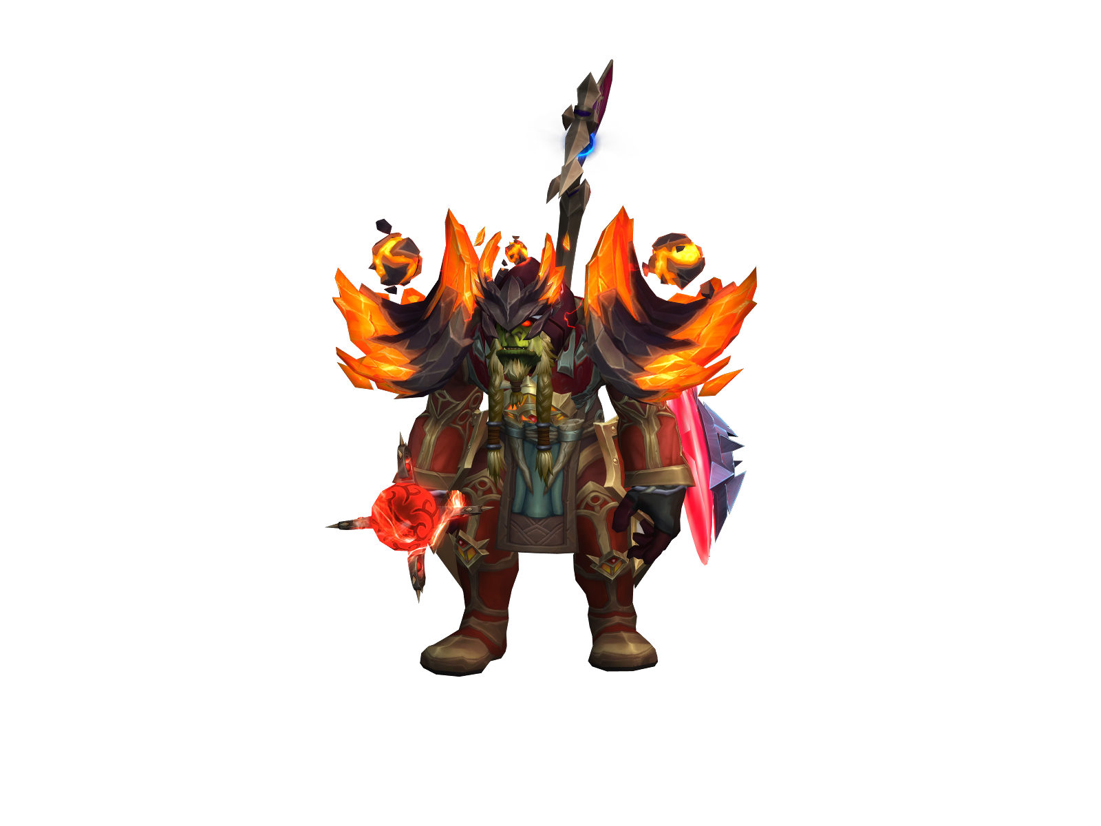 Thunderloco 3D character render