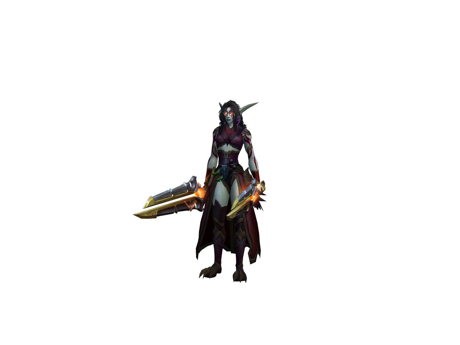 Deedlitt 3D character render