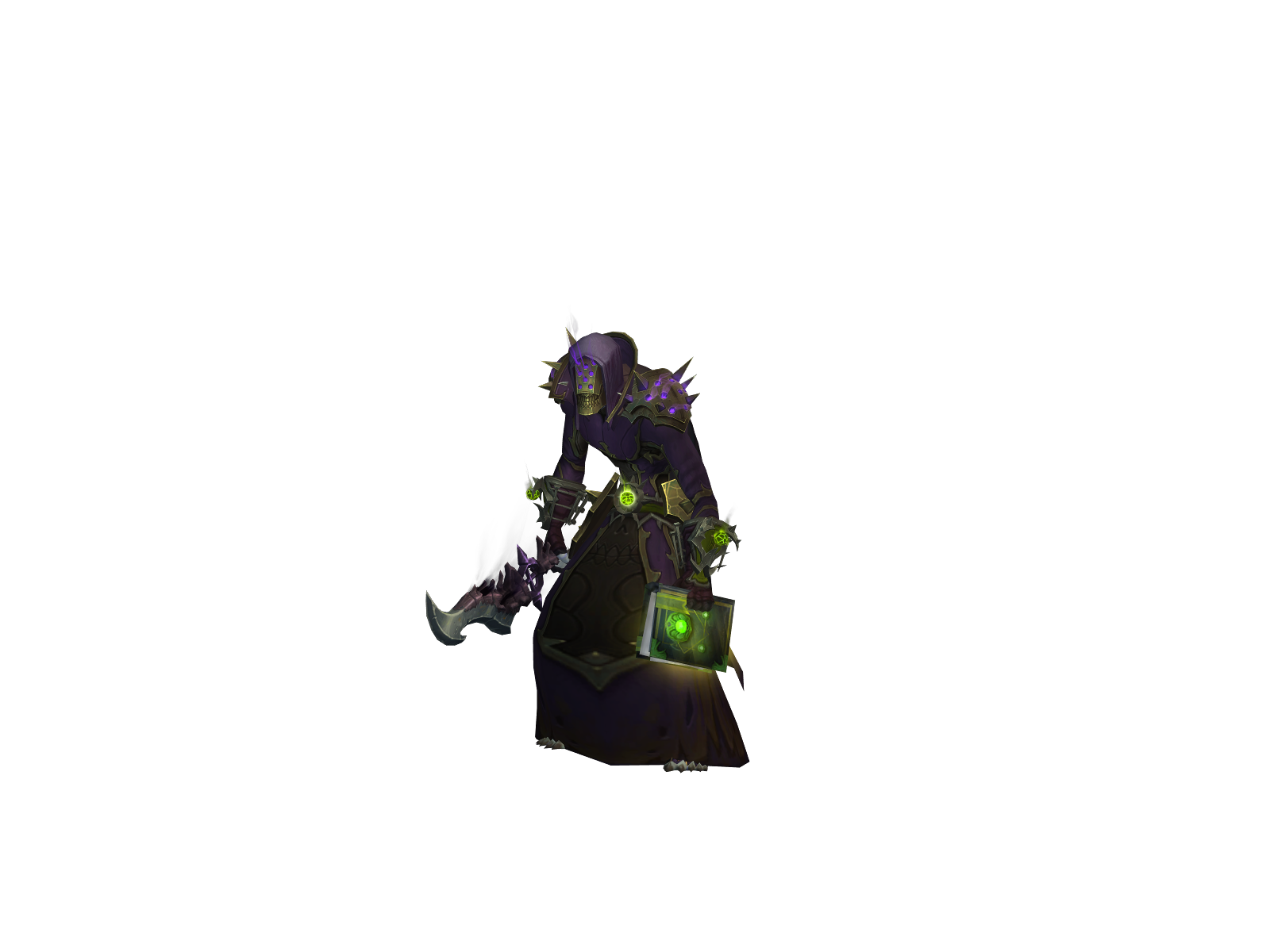 Slicesin 3D character render