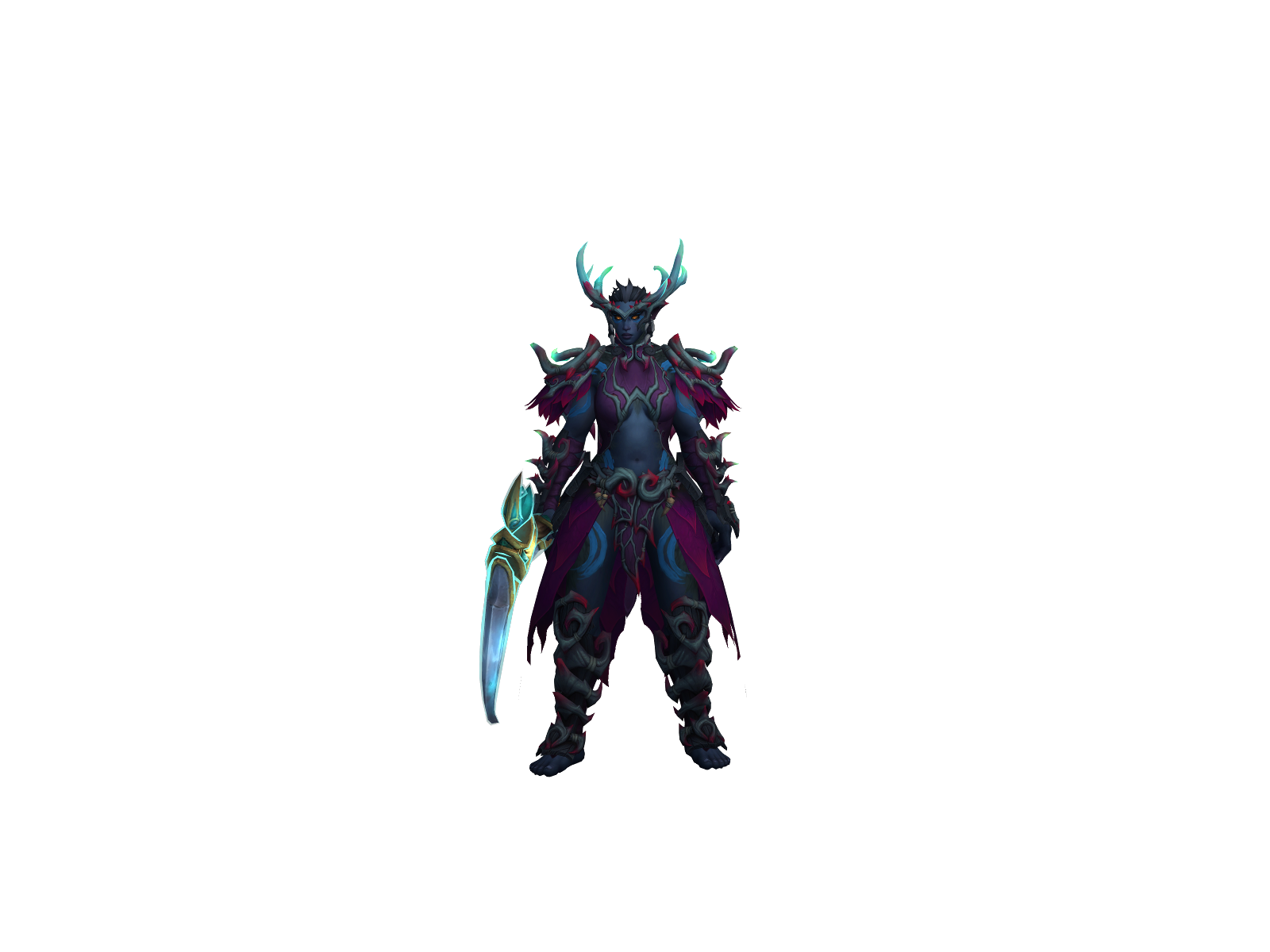 Dokuren 3D character render