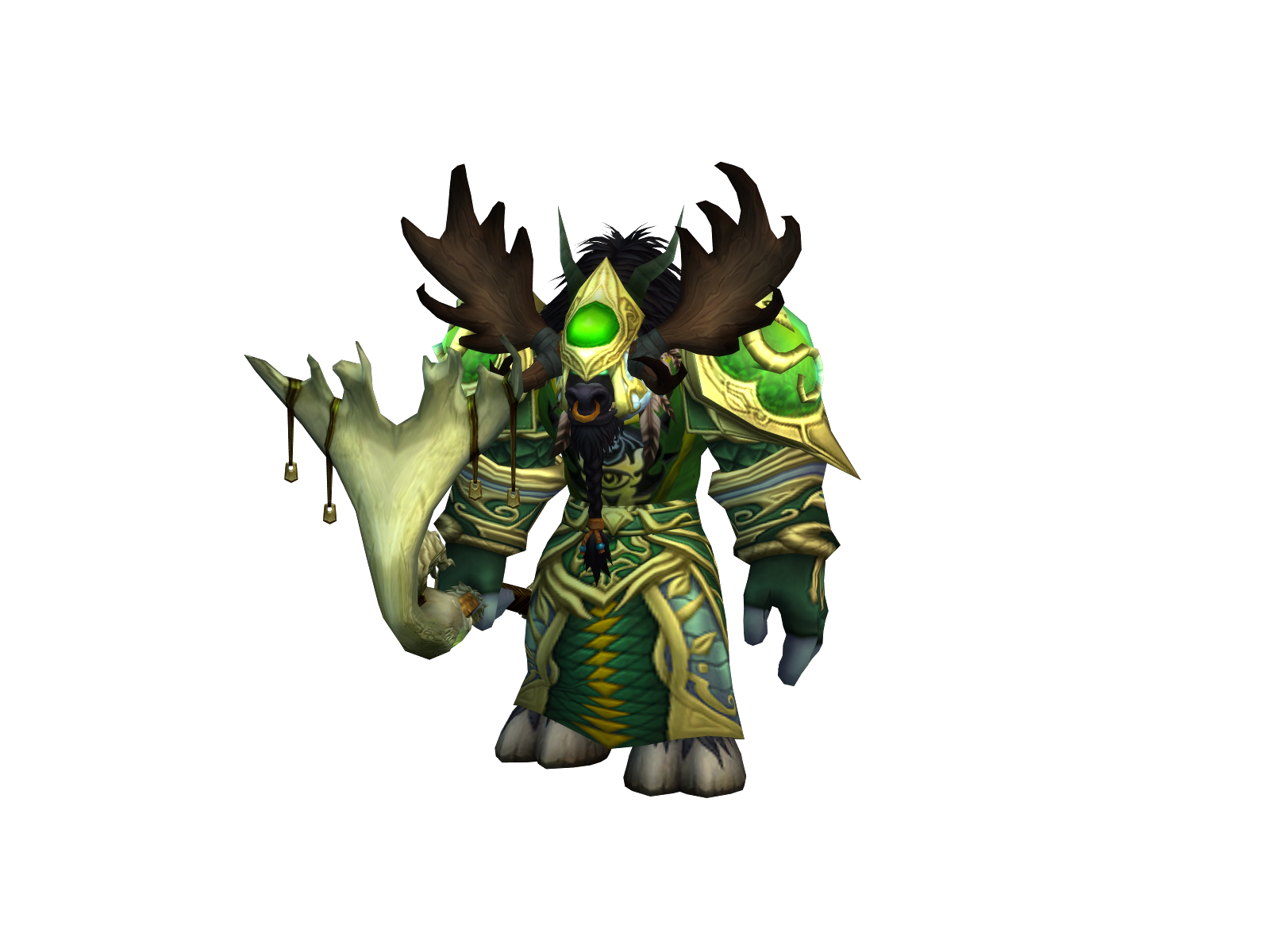 Bignpowerful 3D character render