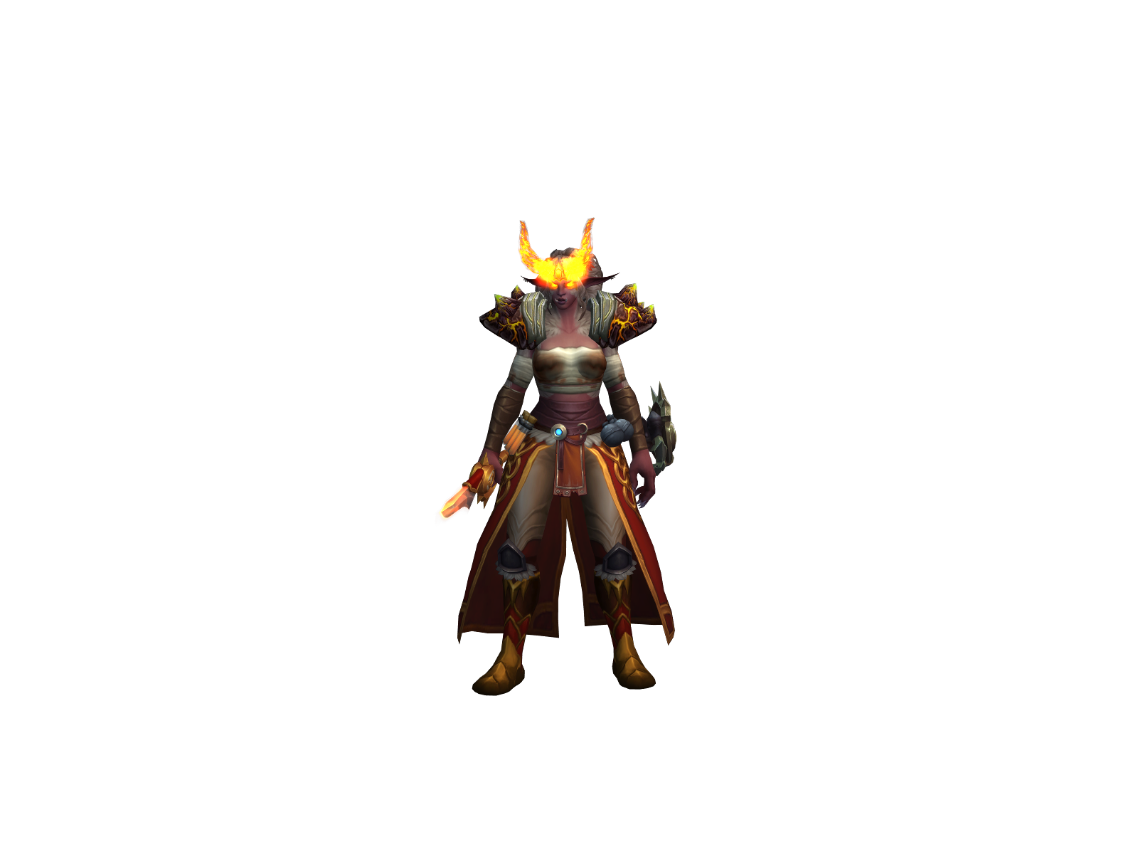 Auroy 3D character render