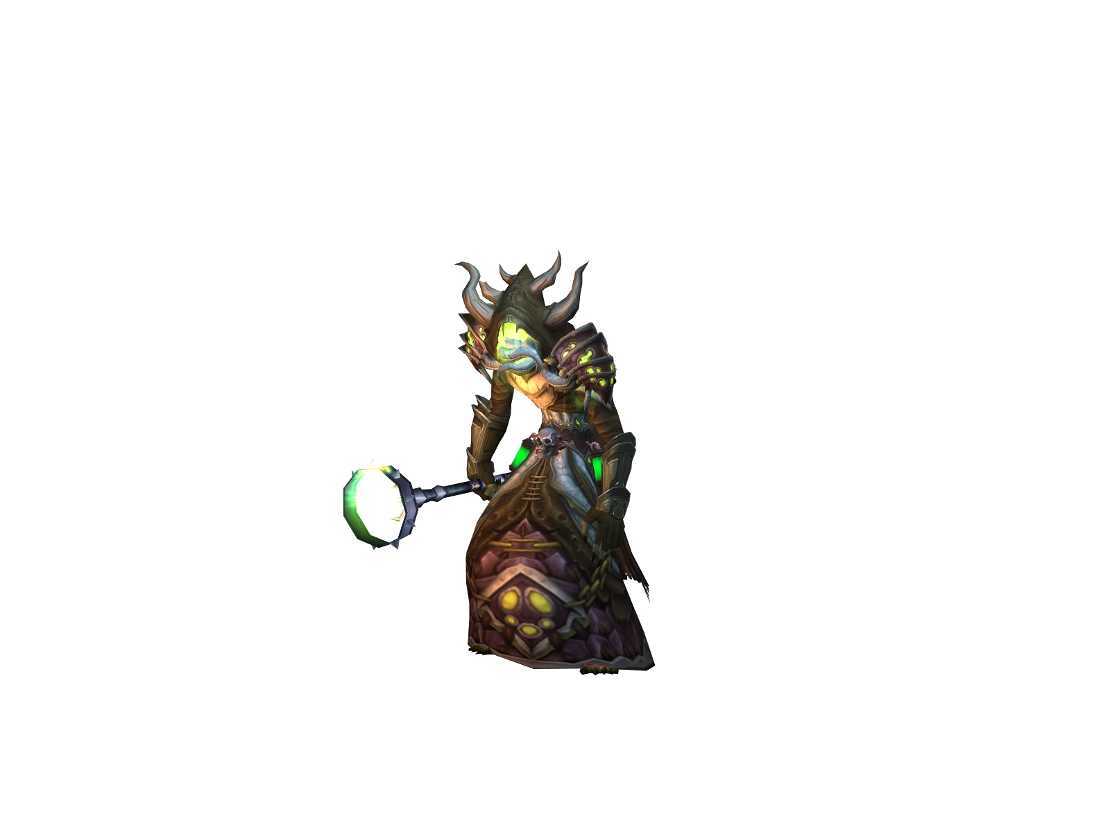 Screamslaver 3D character render