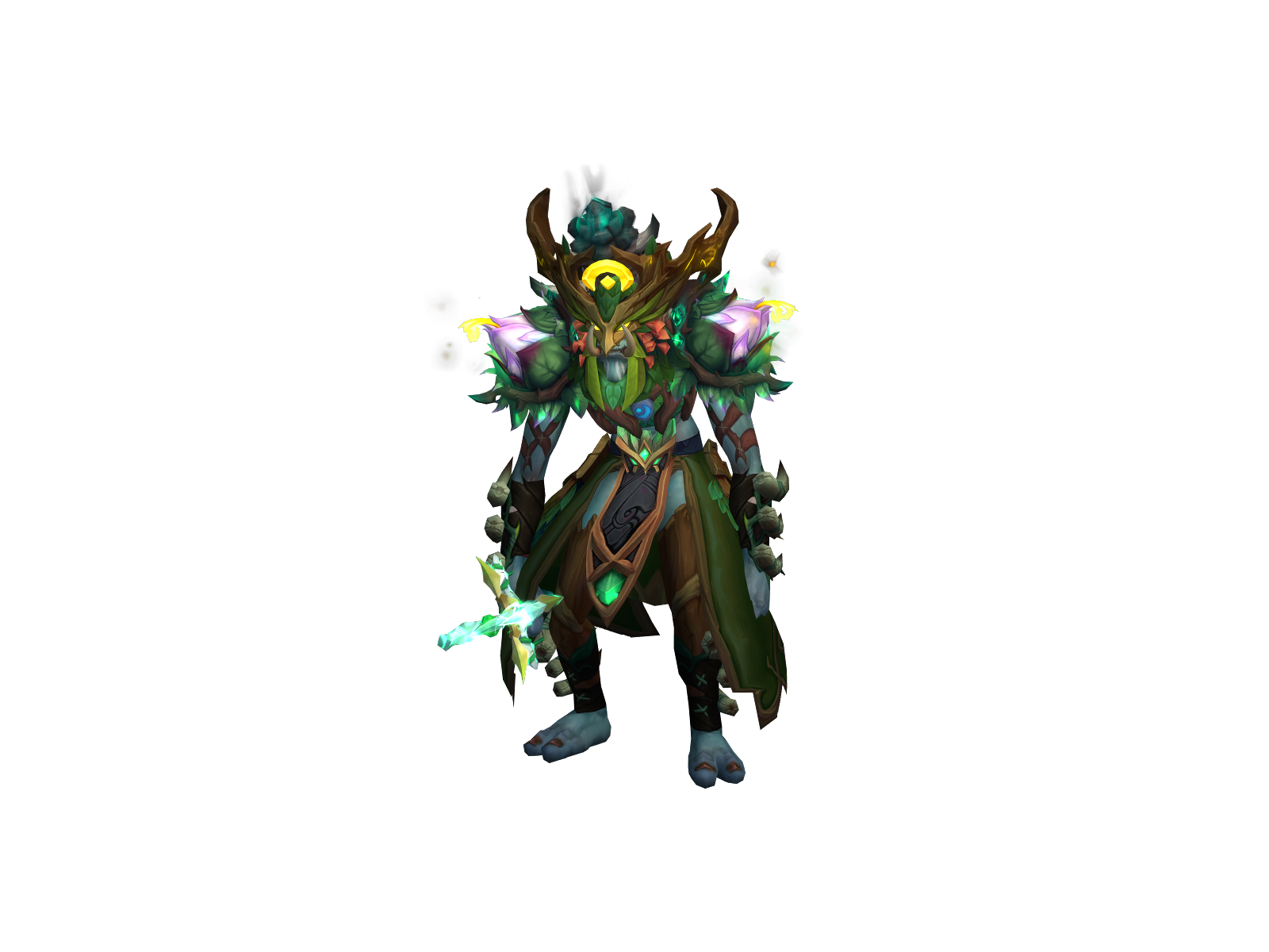 Nuden 3D character render