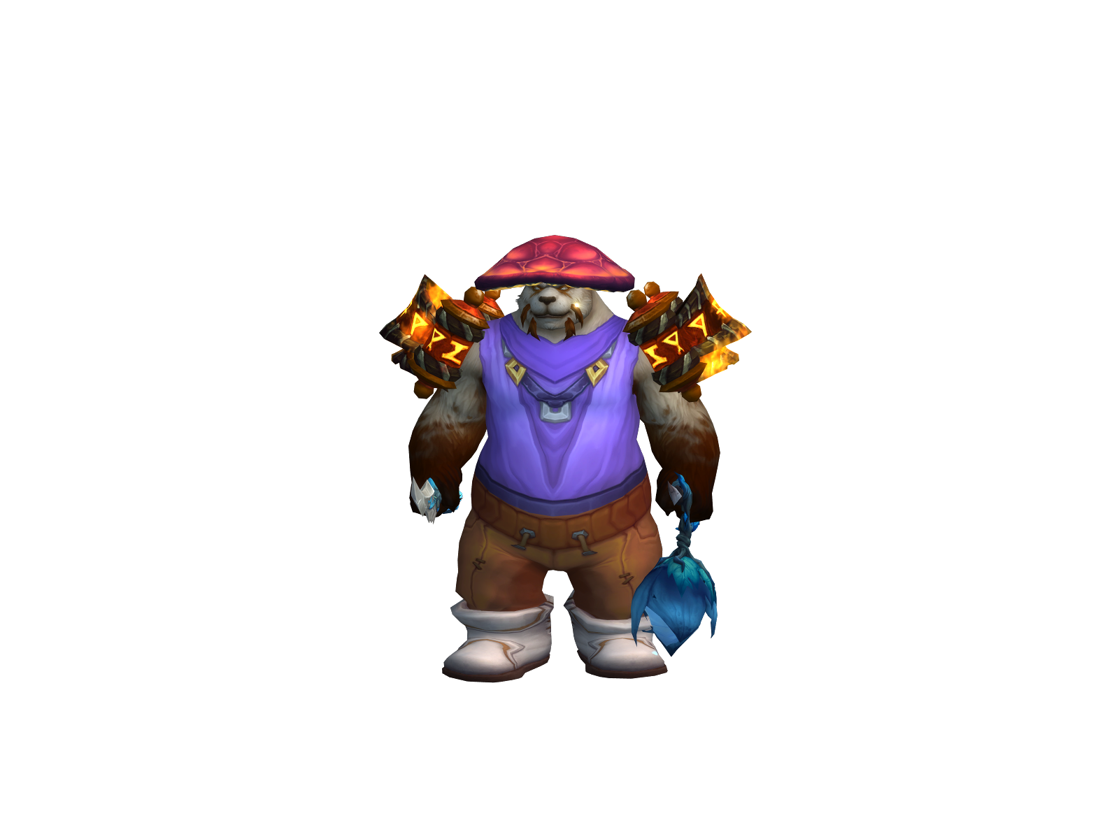 Allahakbear 3D character render