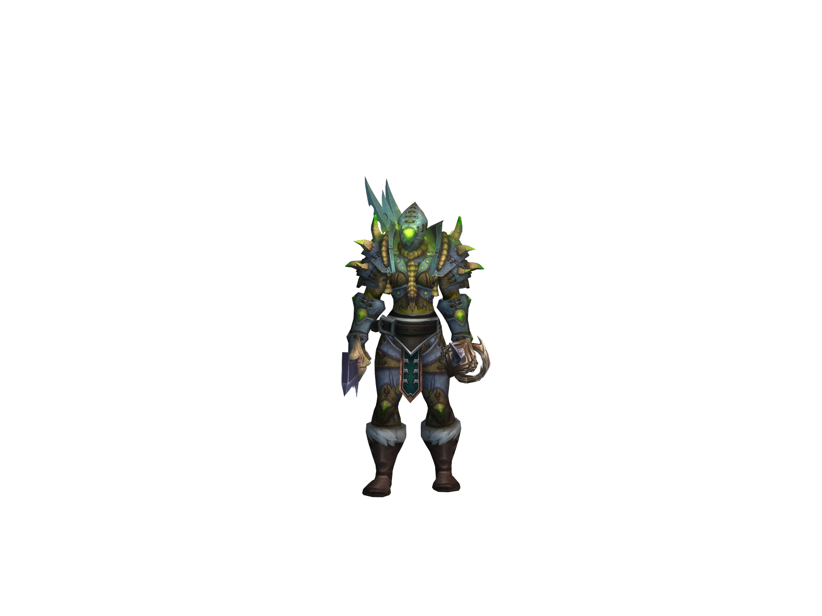 Tínyknife 3D character render