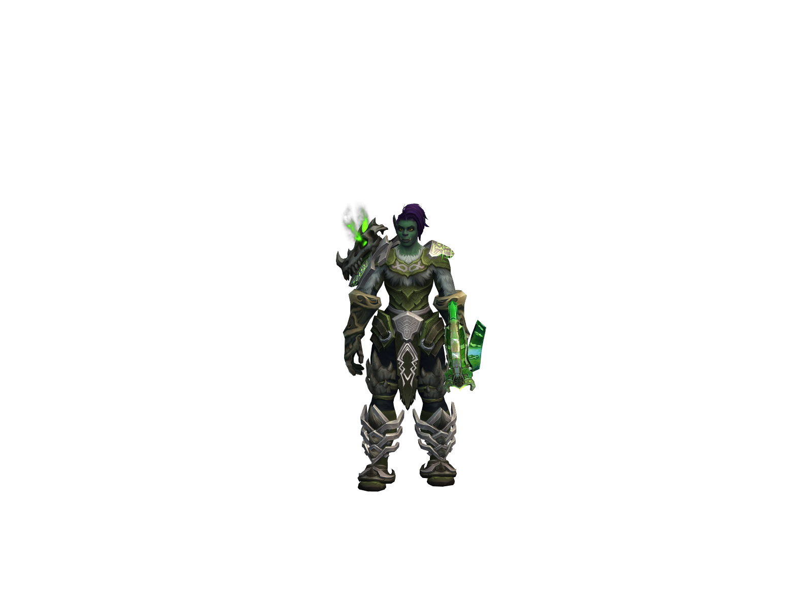 Witnessorc 3D character render