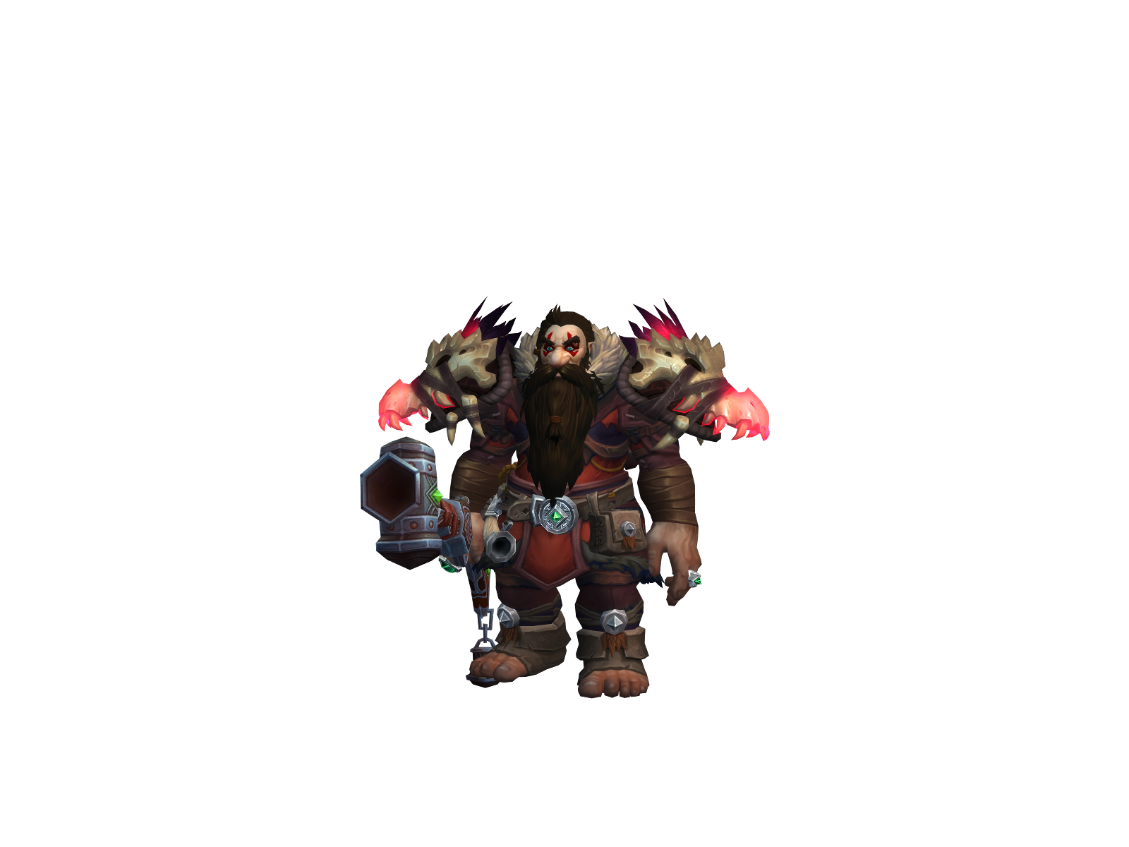 Bøltthrøwer 3D character render